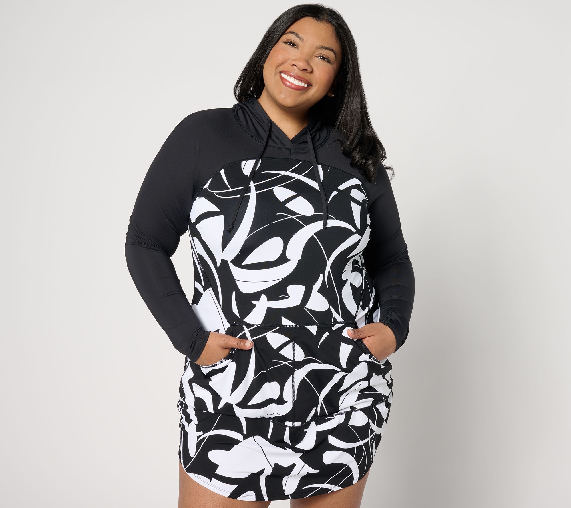 BloqUV x Jantzen Hooded Cover Up Dress