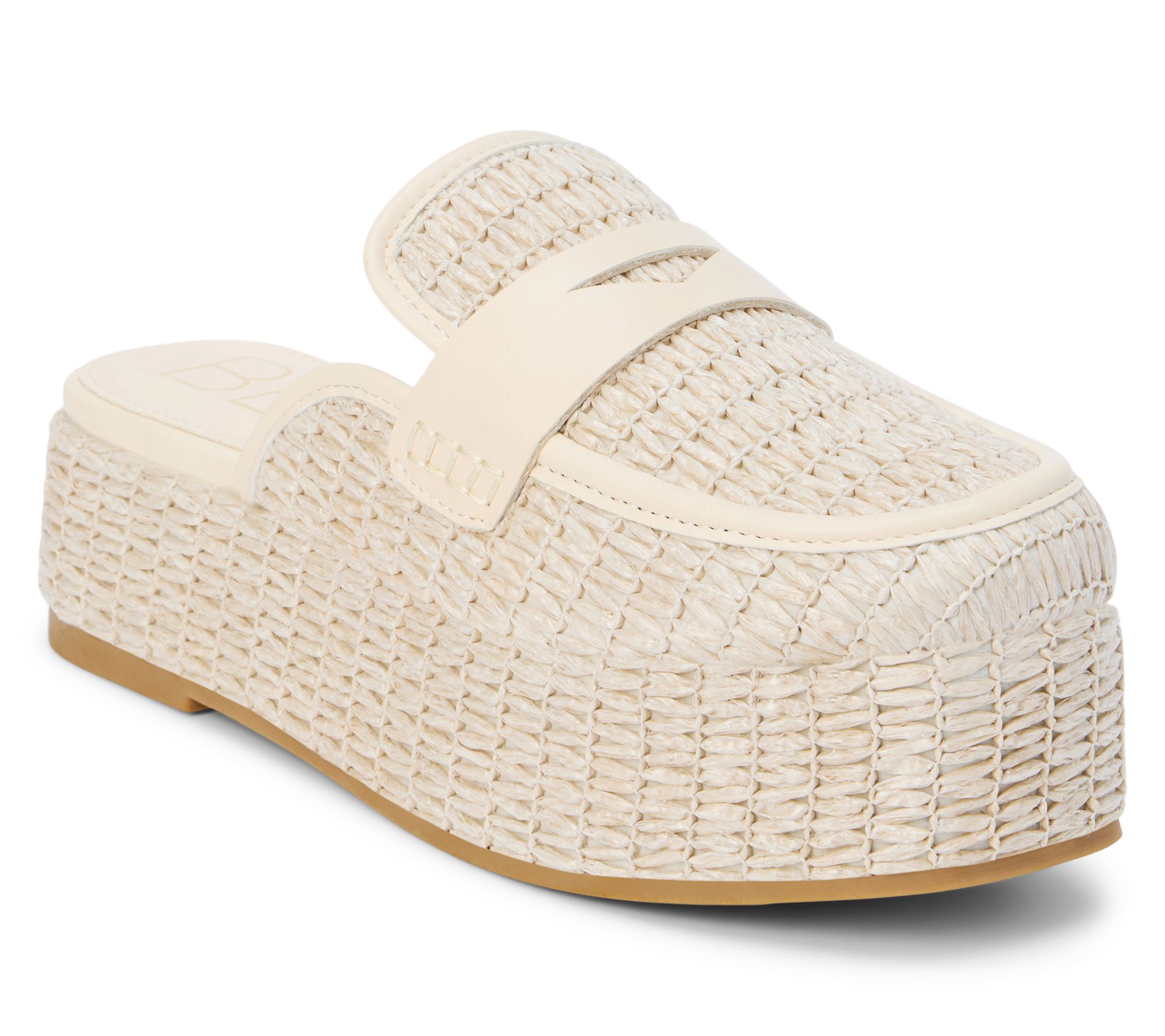 Beach by Matisse Raffia Platform Loafer - Wren