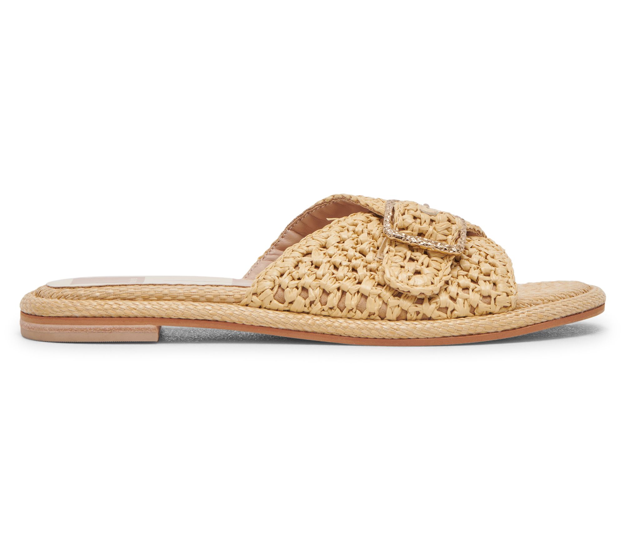 Dolce Vita Buckle Slide Sandals - Alonzo - QVC.com