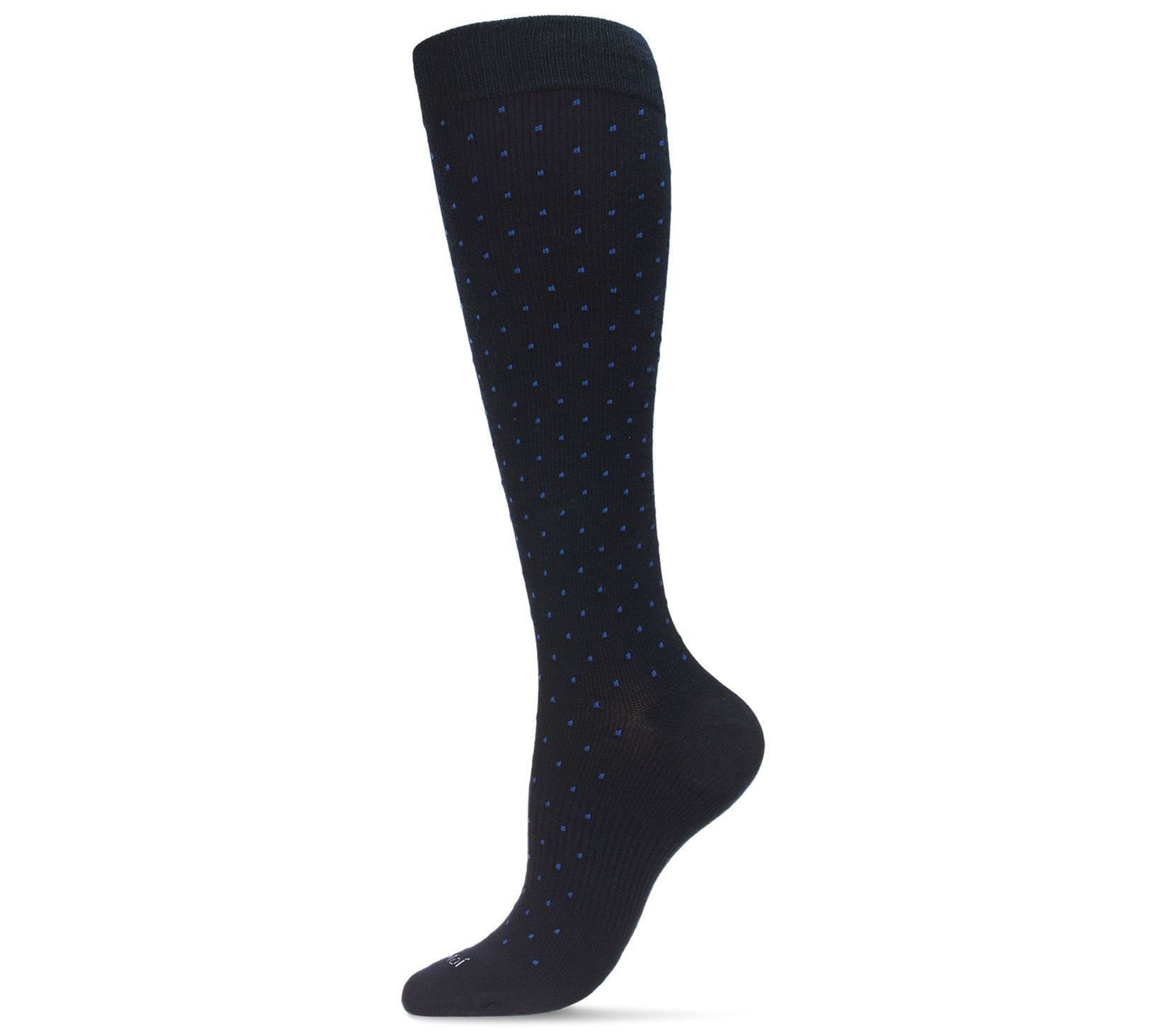 Memoi Unisex Cotton Blend Graduated CompressionSock