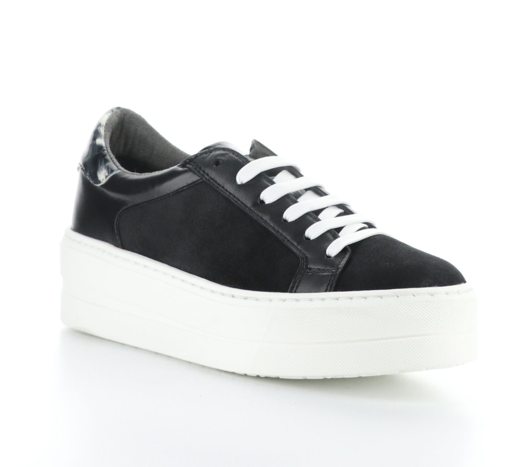 Bos. & Co. Suede Platform Fashion Sneaker- Maud e