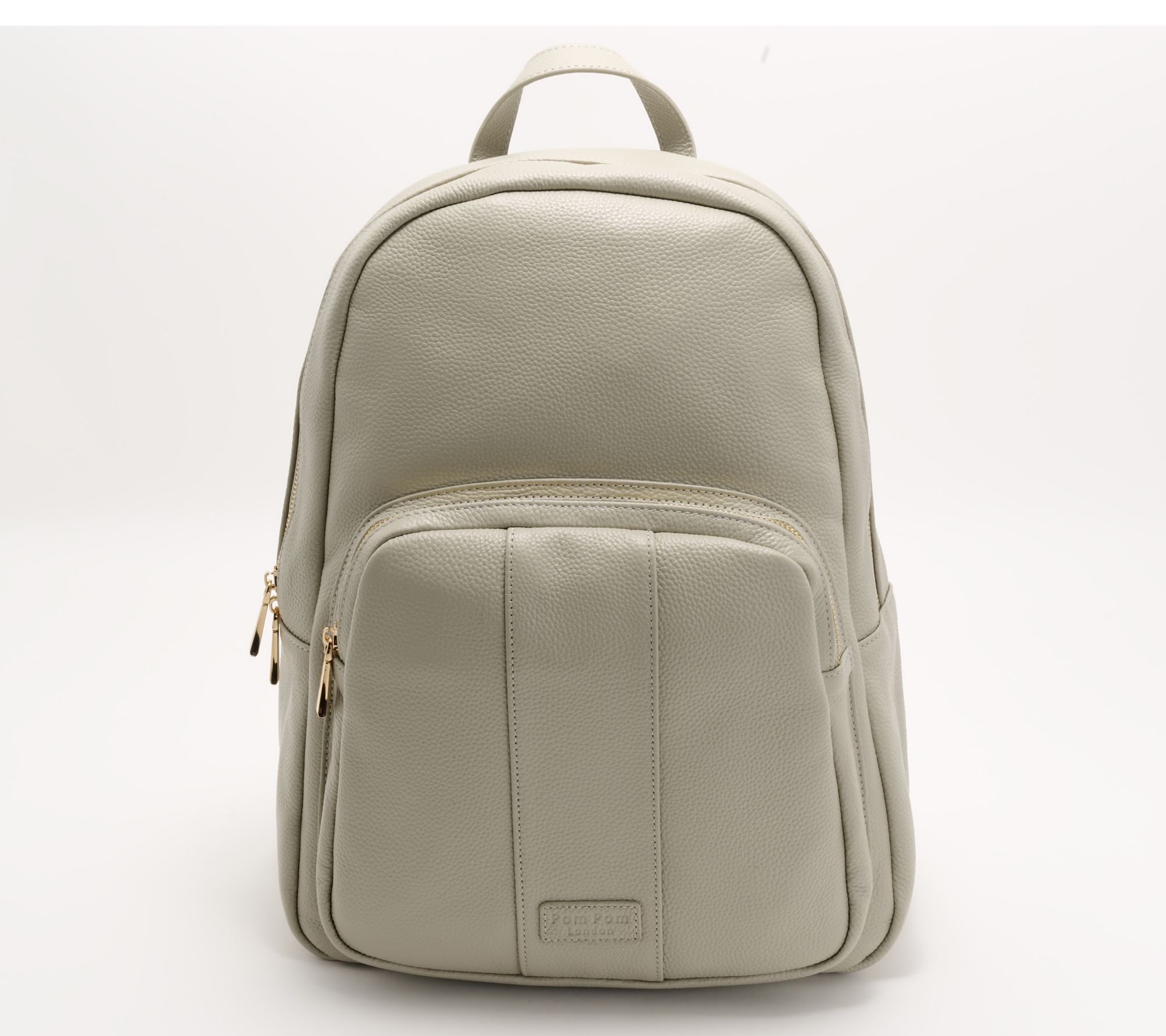 Pom Pom London Leather Richmond Backpack