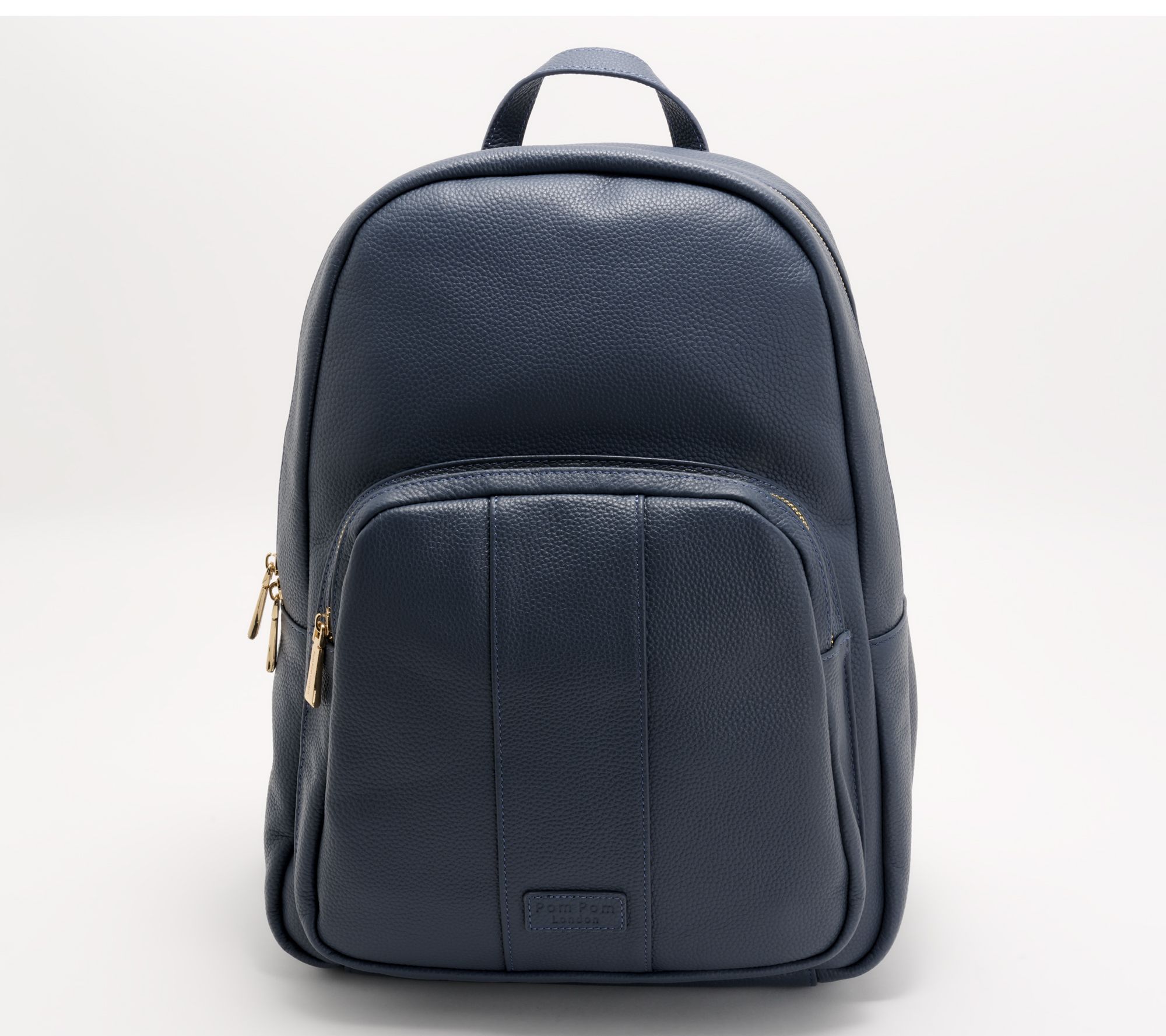 Pom Pom London Leather Richmond Backpack