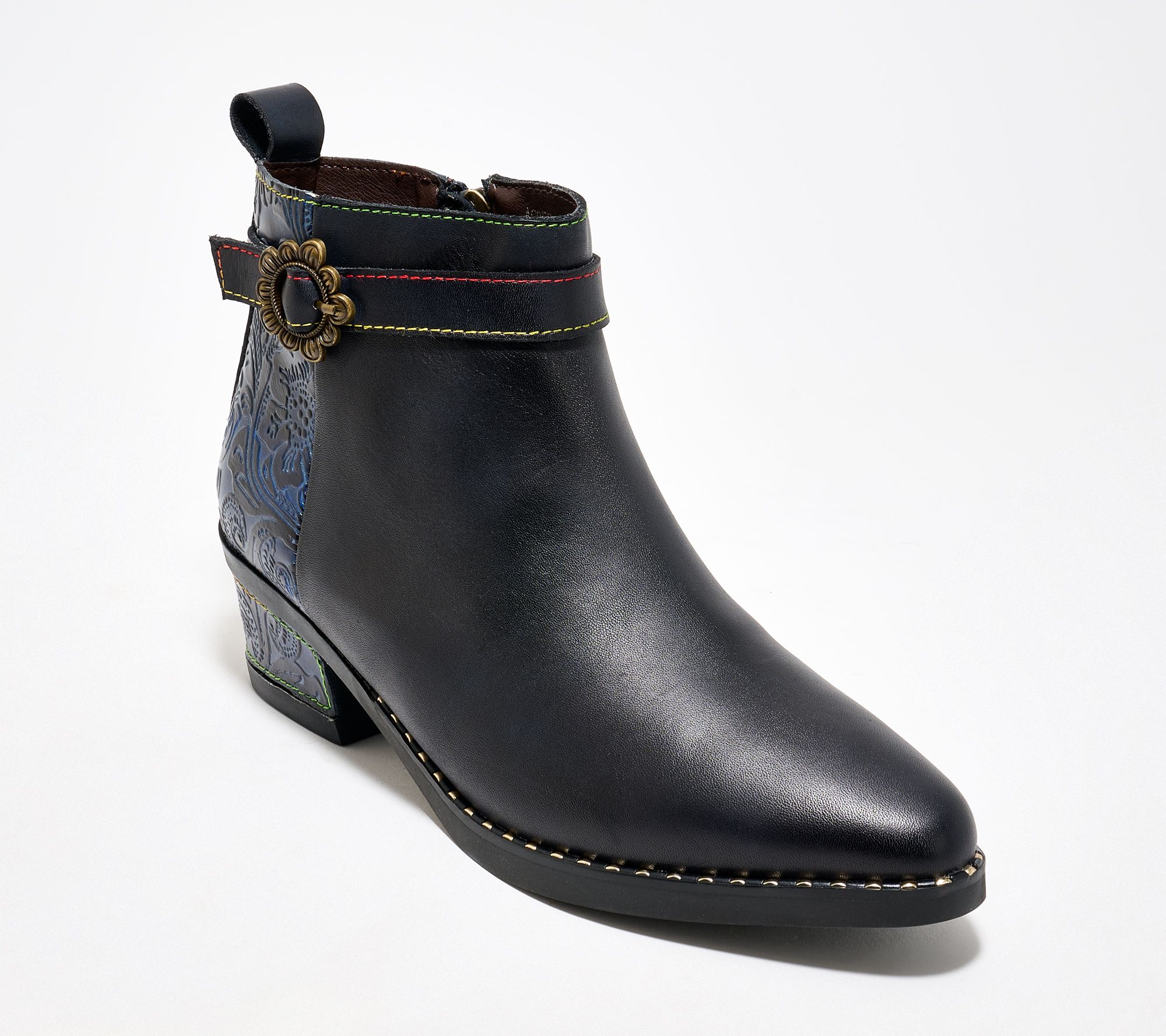 L'Artiste by Spring Step Leather Ankle Boots - Acree