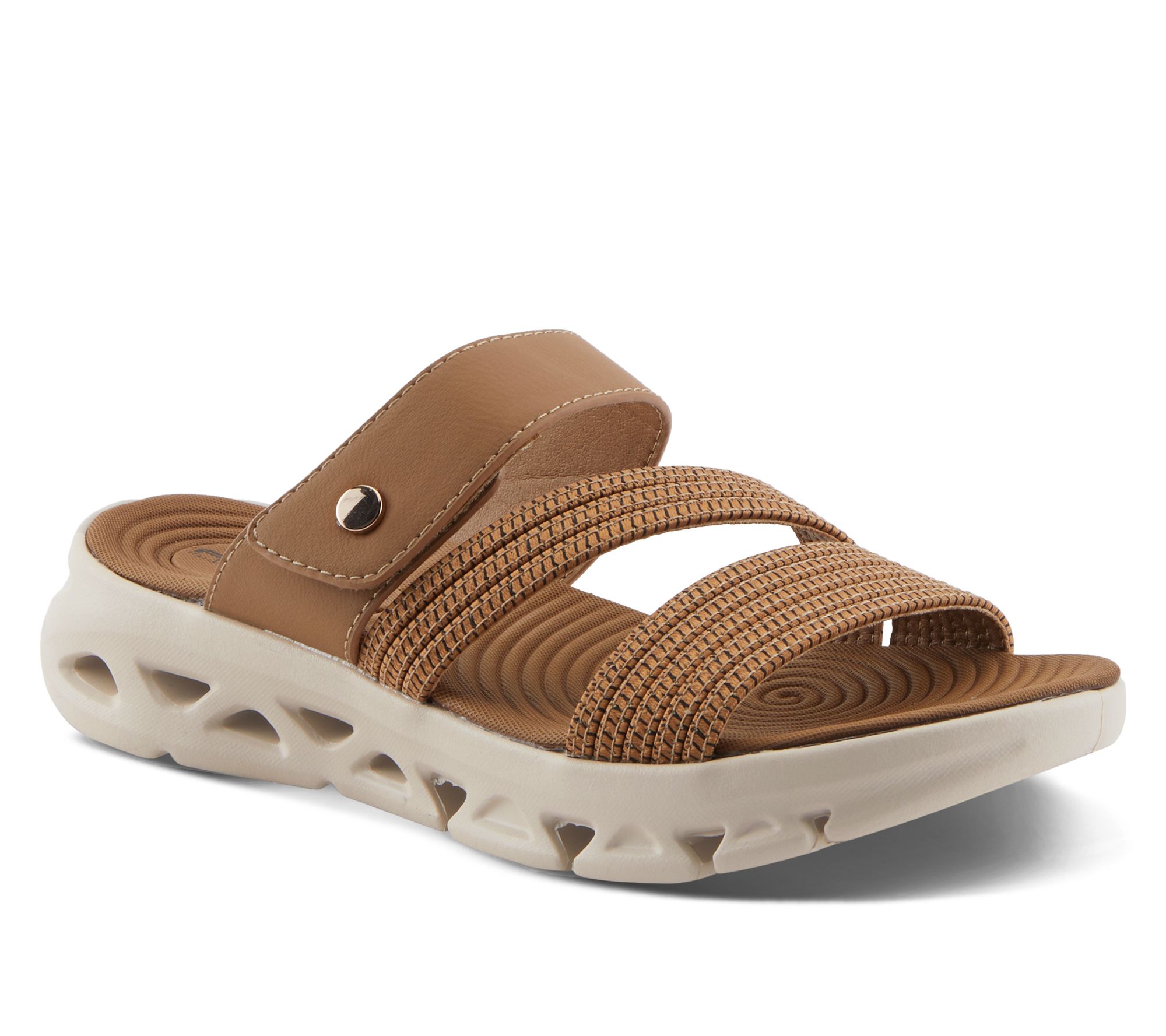 Flexus by Spring Step Slide Sandals - Galvanesa