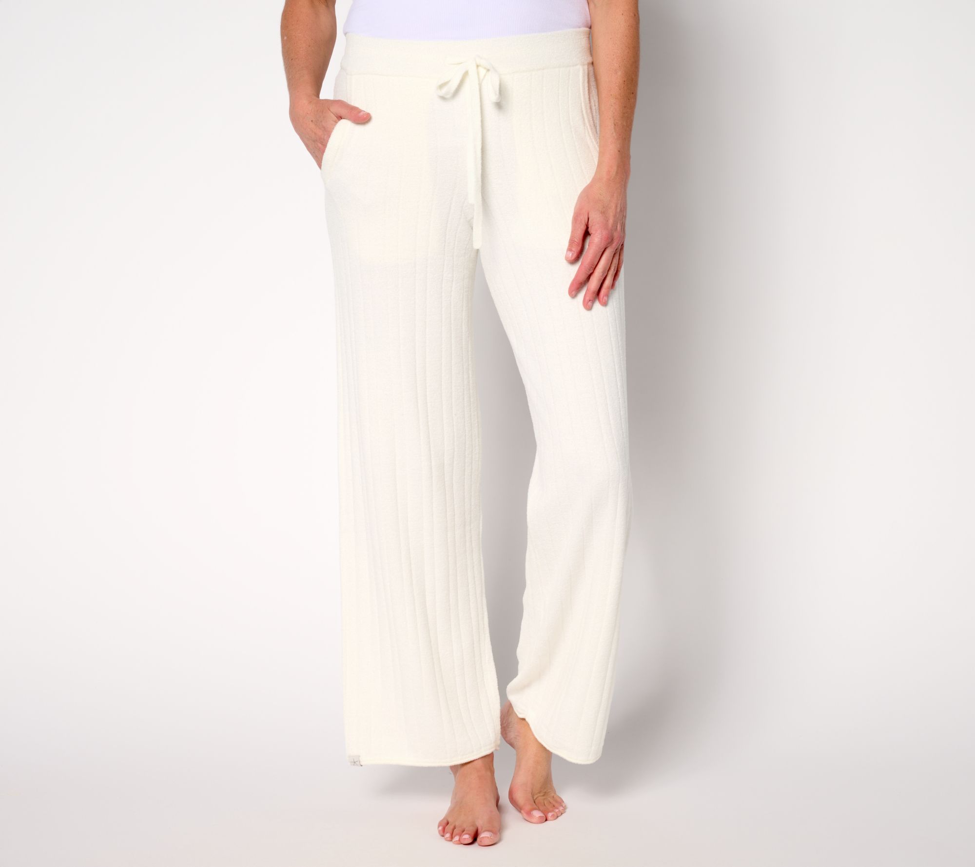 "As Is" Barefoot Dreams Tall CozyChic Ultra Lite Ribbed Pant