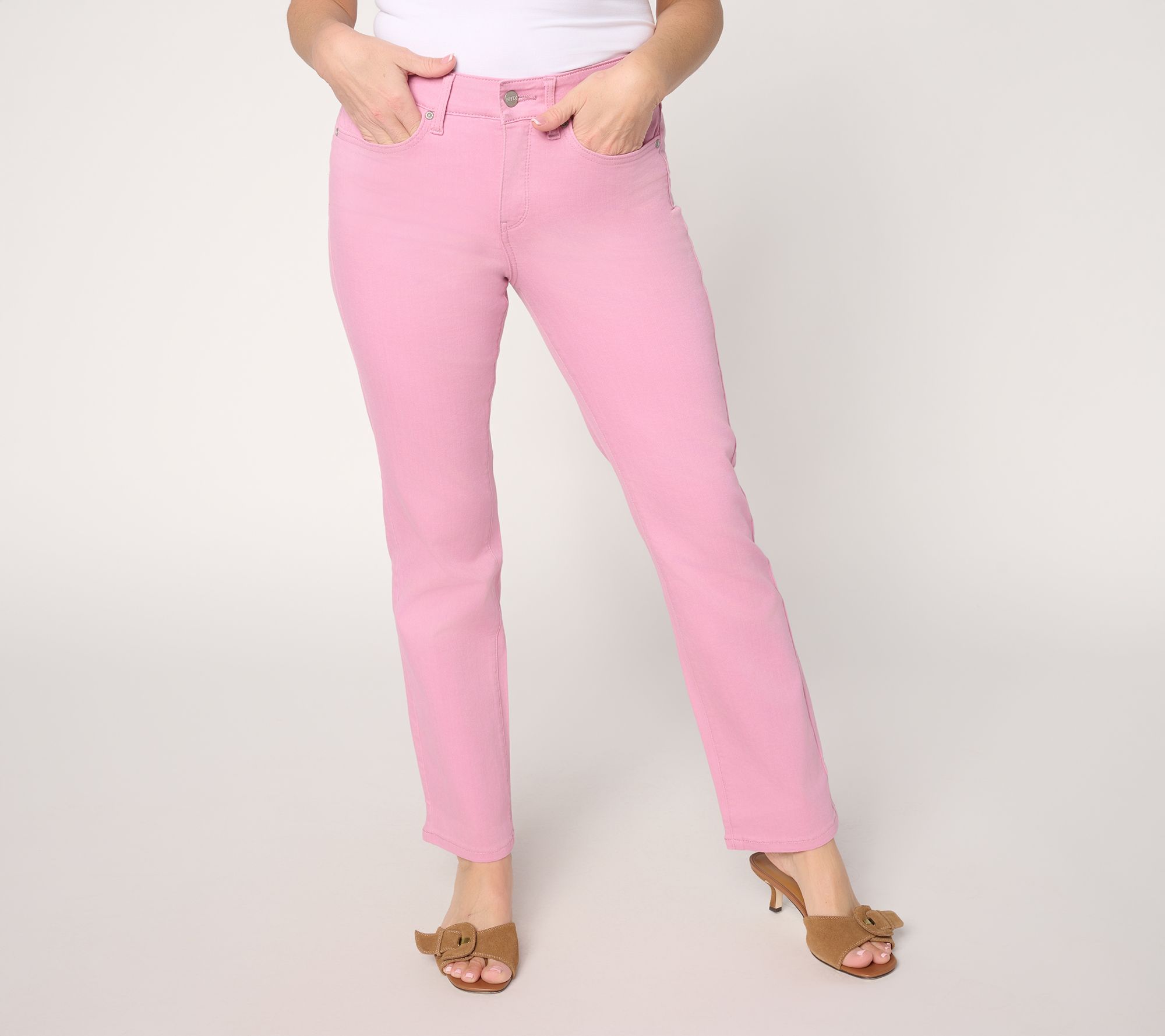 NYDJ Sure Stretch Ellison Straight-Leg Jeans - Tall