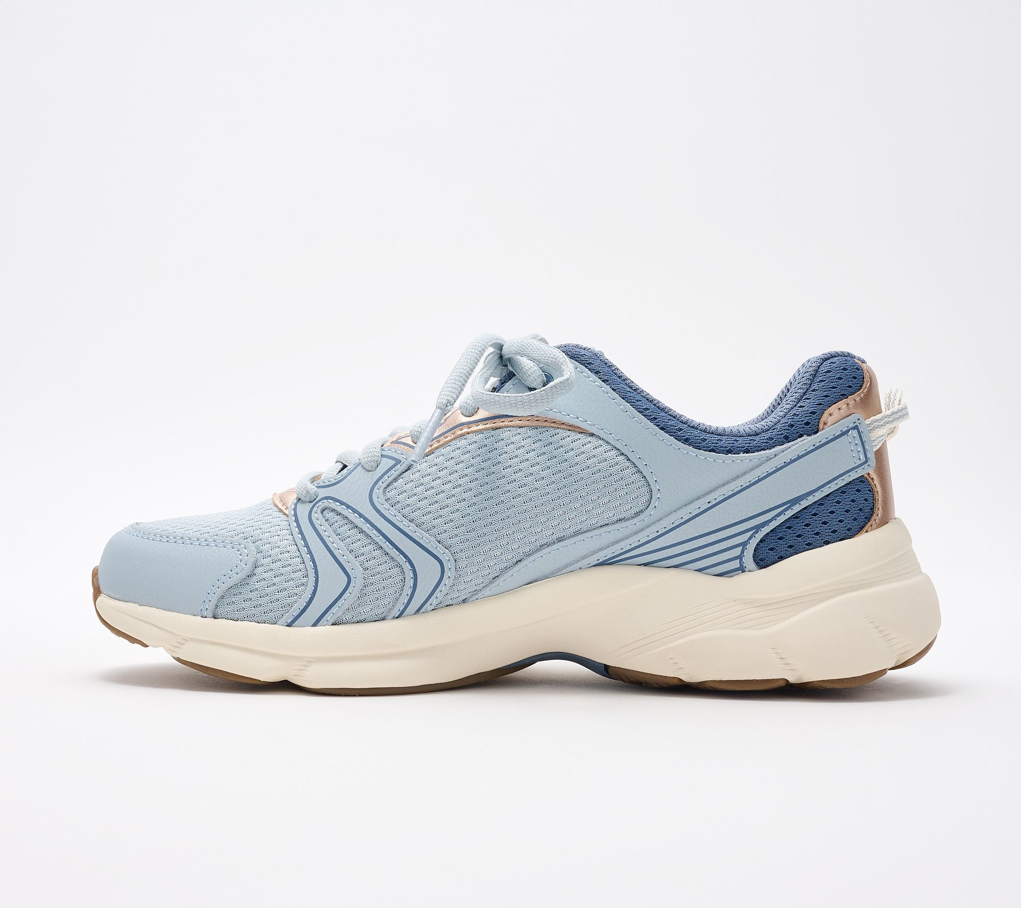 Ryka Lace Up Walking Sneakers - Streamline - QVC.com