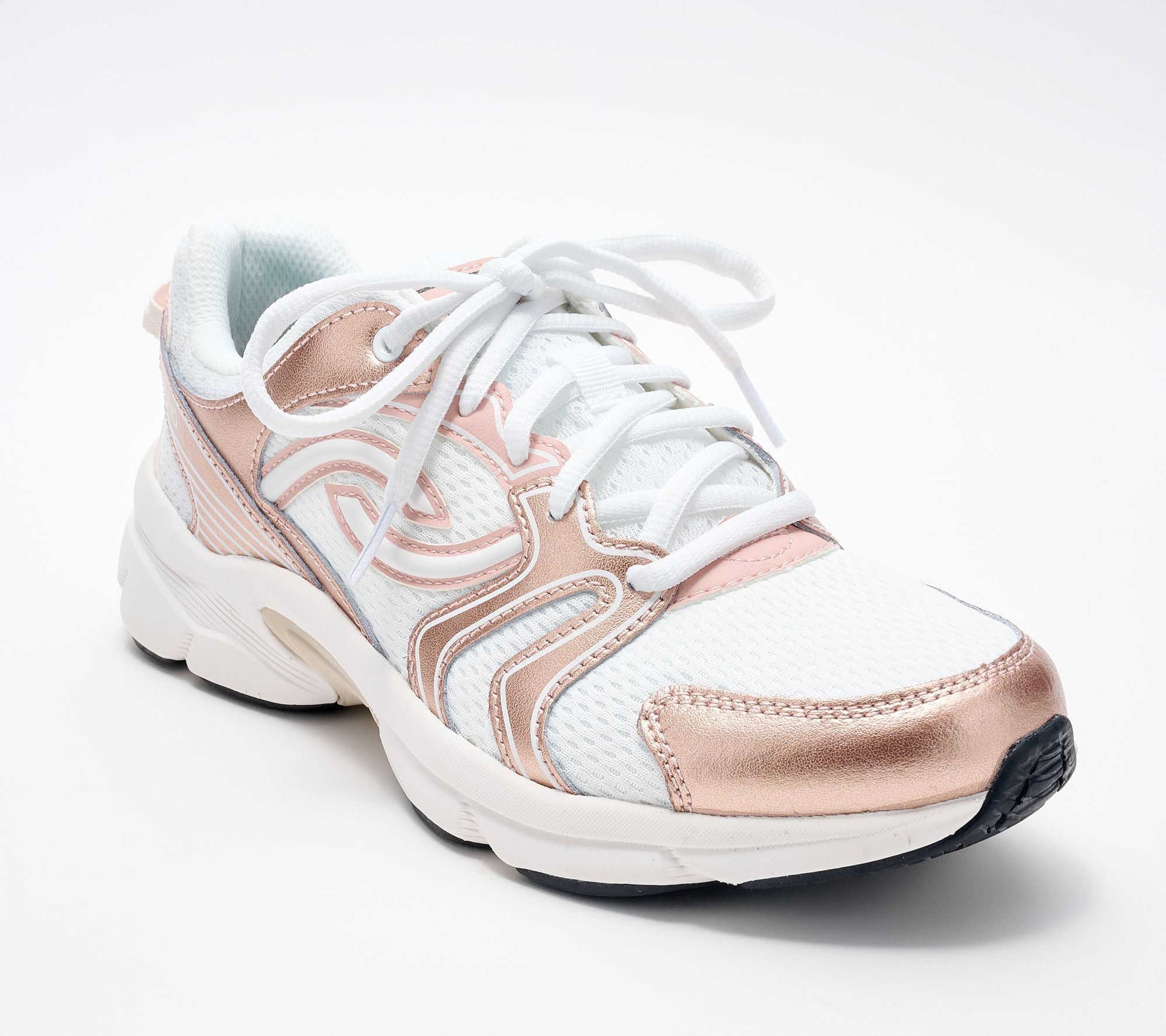 Ryka Lace Up Walking Sneakers - Streamline