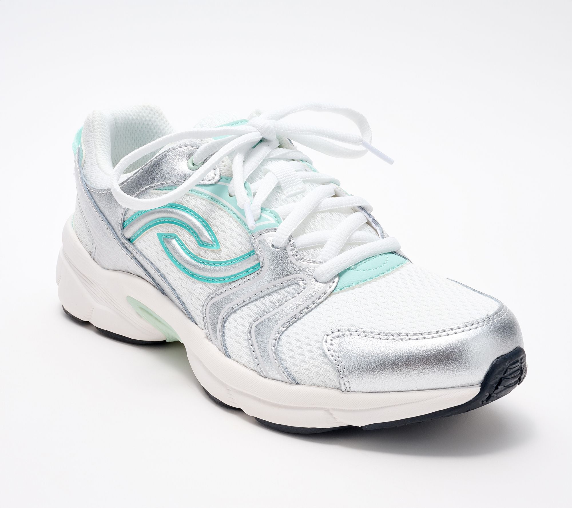 Ryka Lace Up Walking Sneakers - Streamline