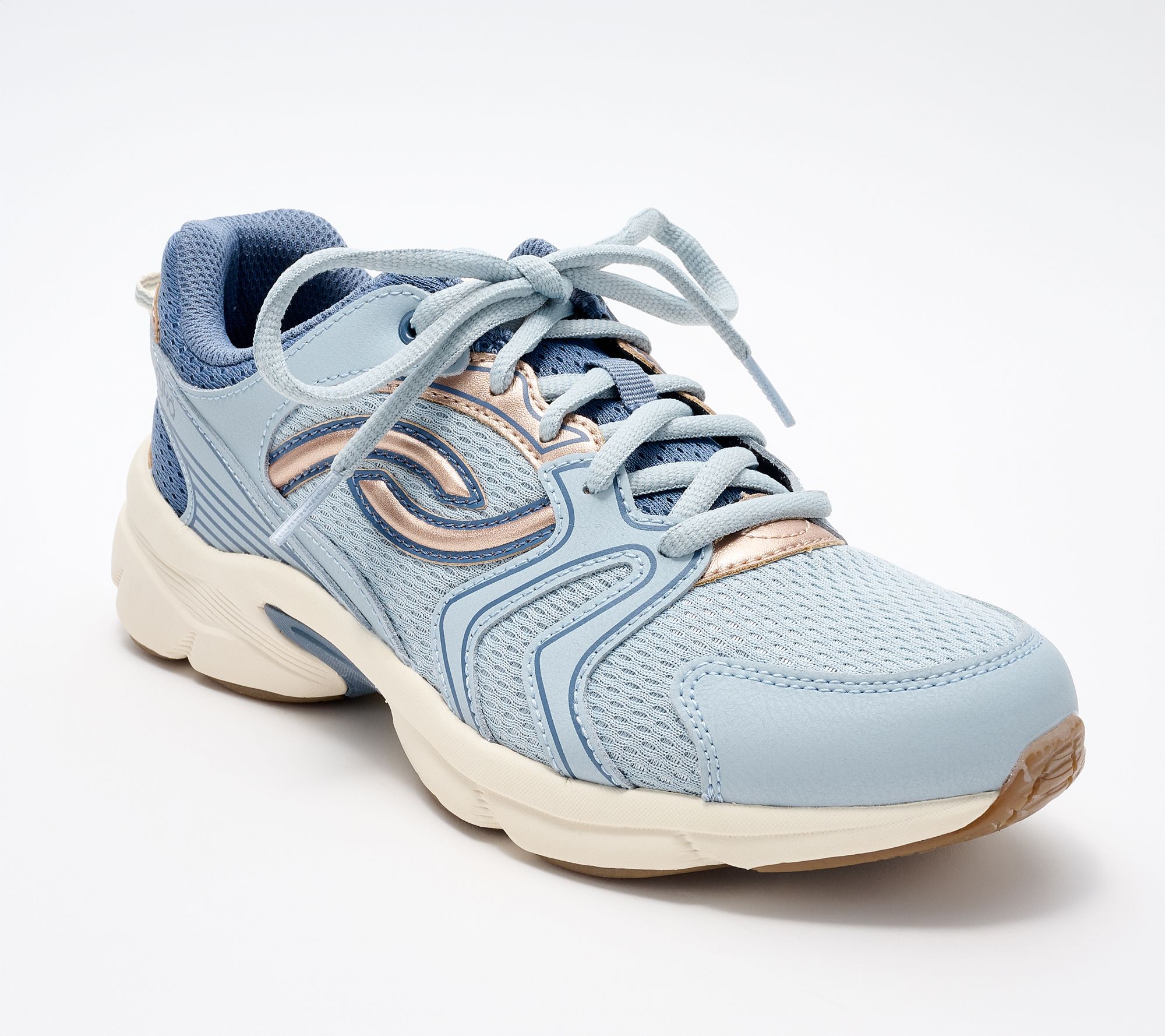 Ryka Lace Up Walking Sneakers - Streamline