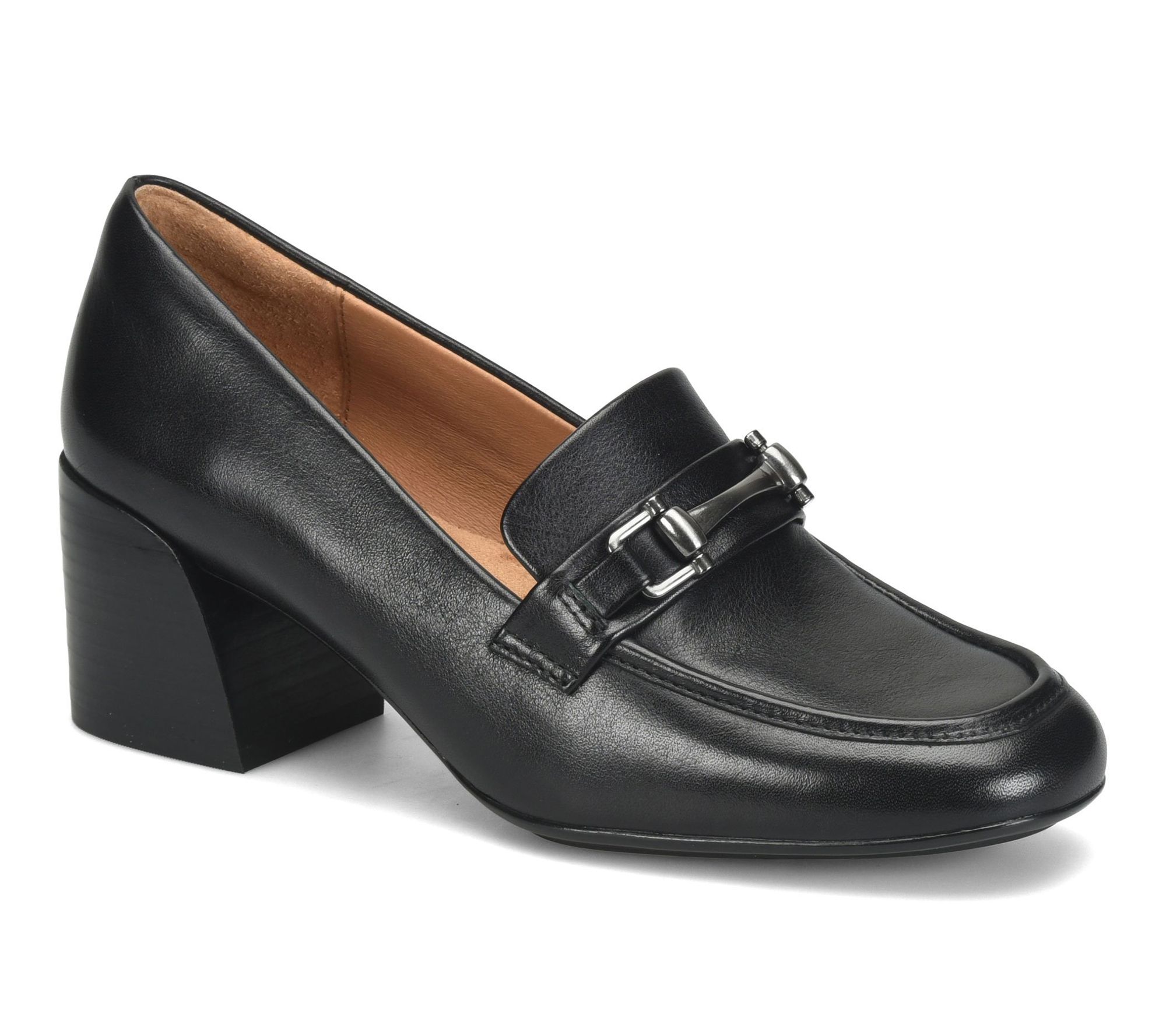 Sofft Leather Loafer Pump - Casandra