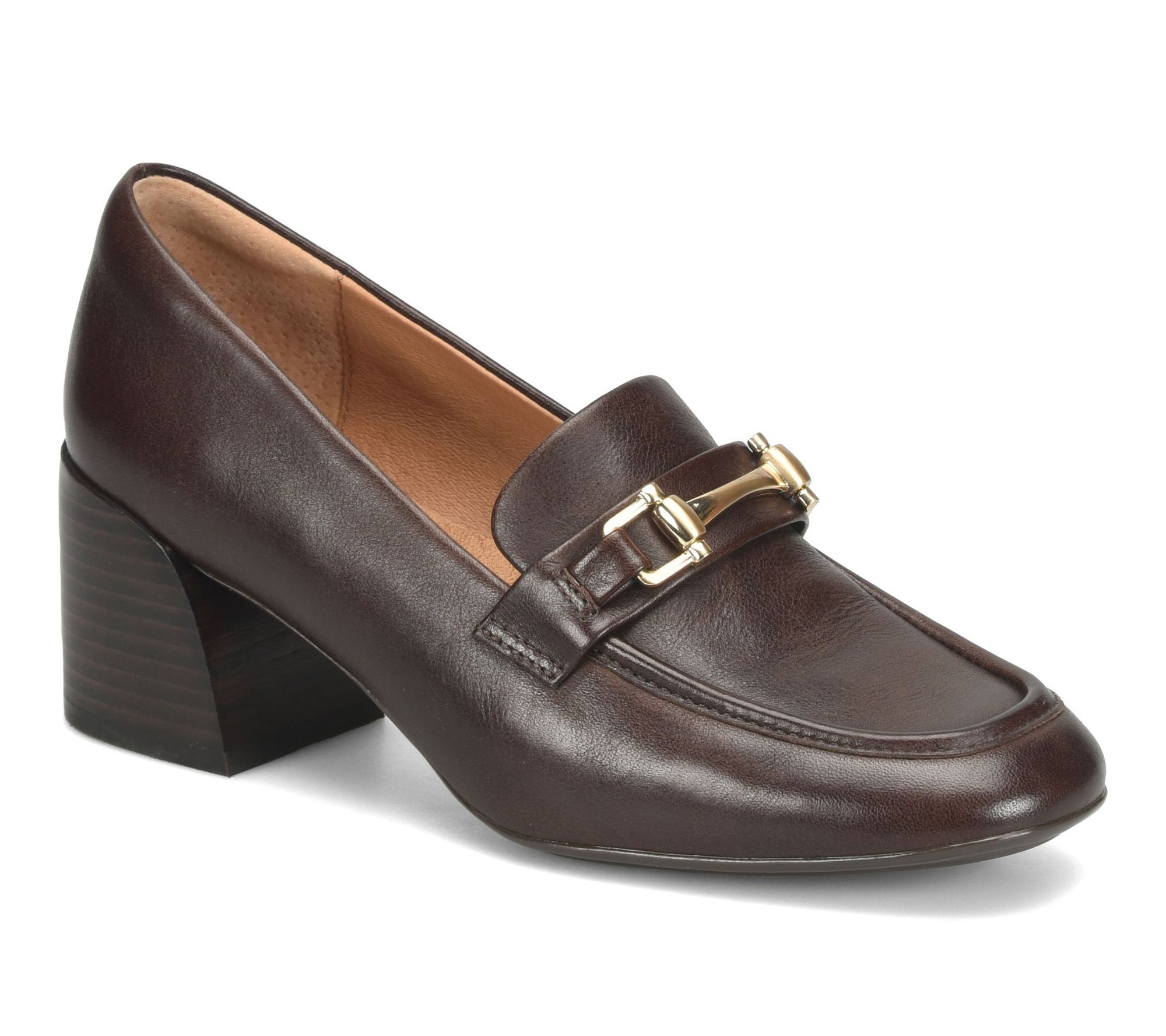 Sofft Leather Loafer Pump - Casandra