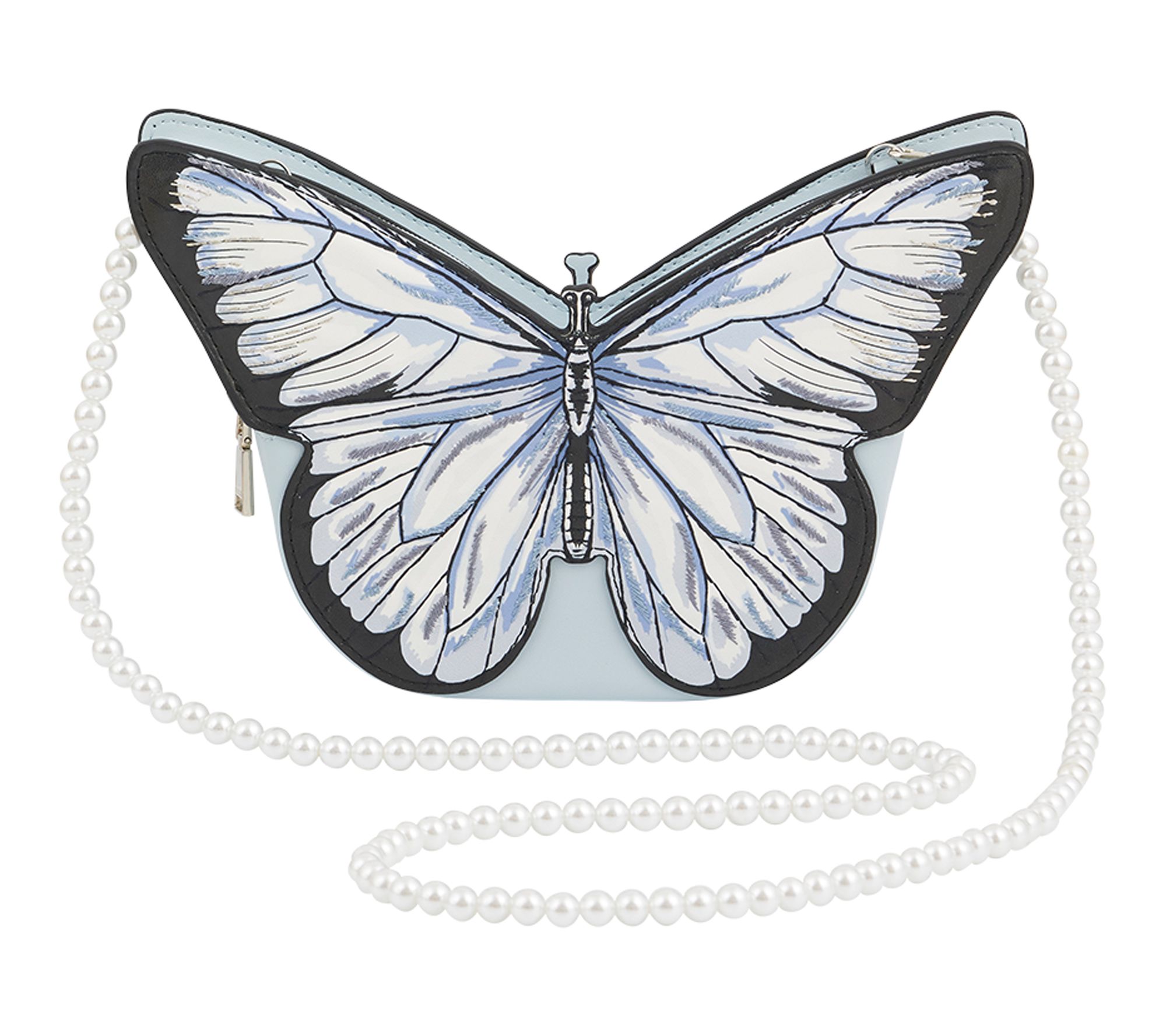 Fable England Blue Butterfly Bag