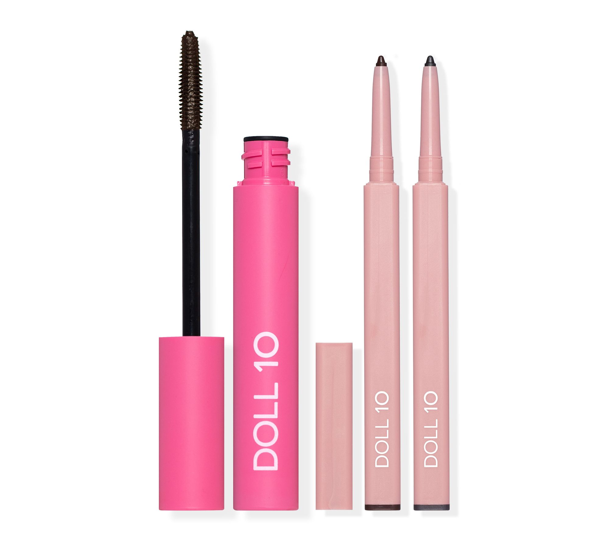 Doll 10 Natural Beauty Mascara & Eyeliner 3pc Set