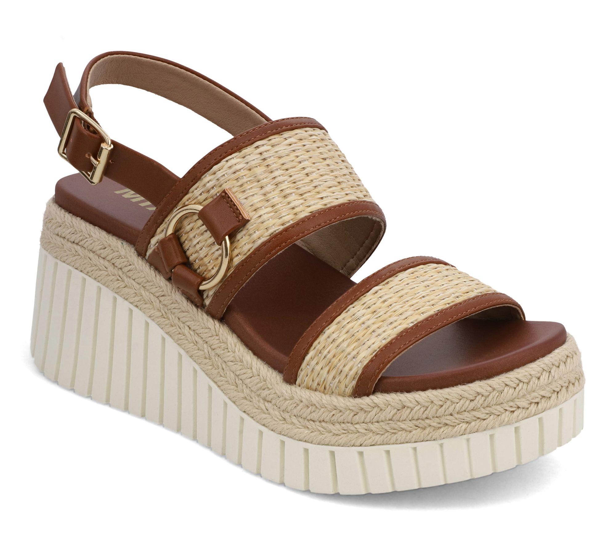 MIA Platform Wedge Sandals - Yuris-R