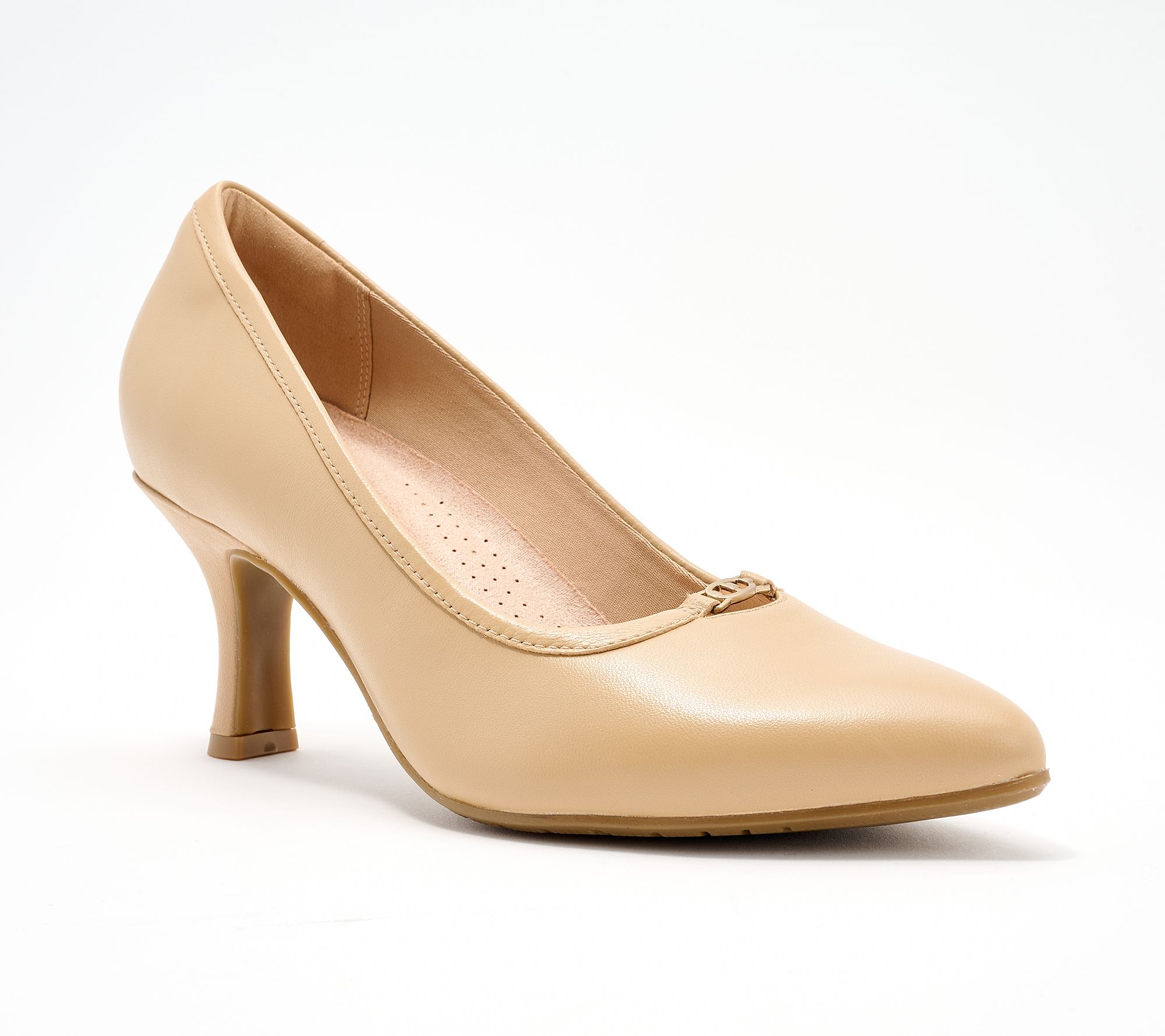 Clarks Collection Leather Pumps- Kacelyn Gracie