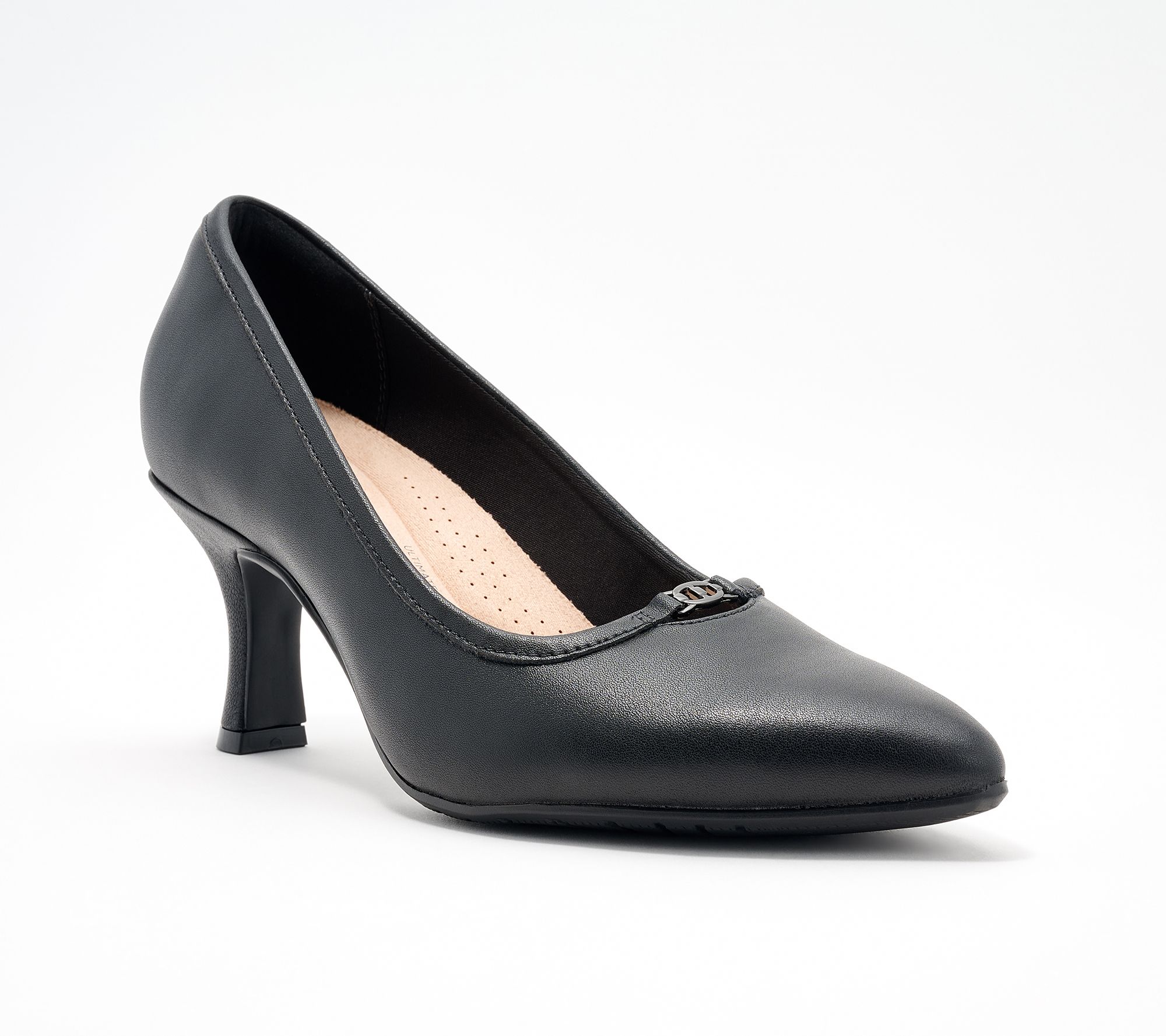 Clarks Collection Leather Pumps- Kacelyn Gracie