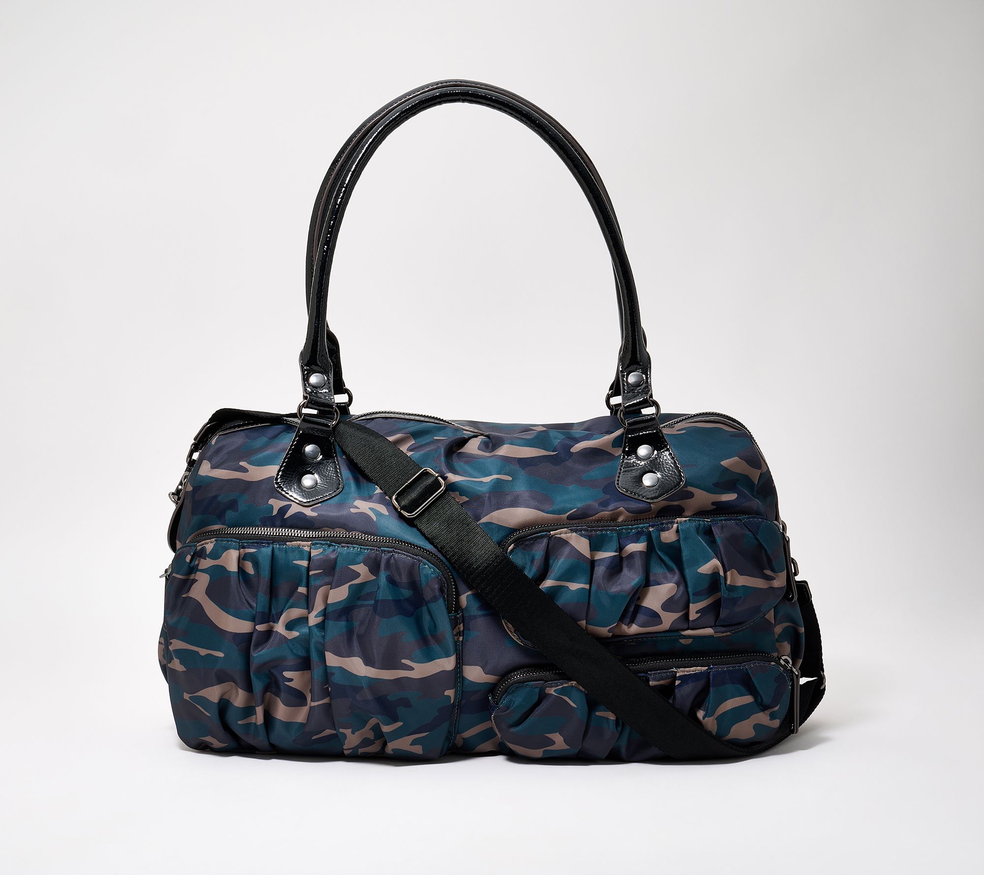 Mally Casual Friday Luxe Nylon Cargo Weekender