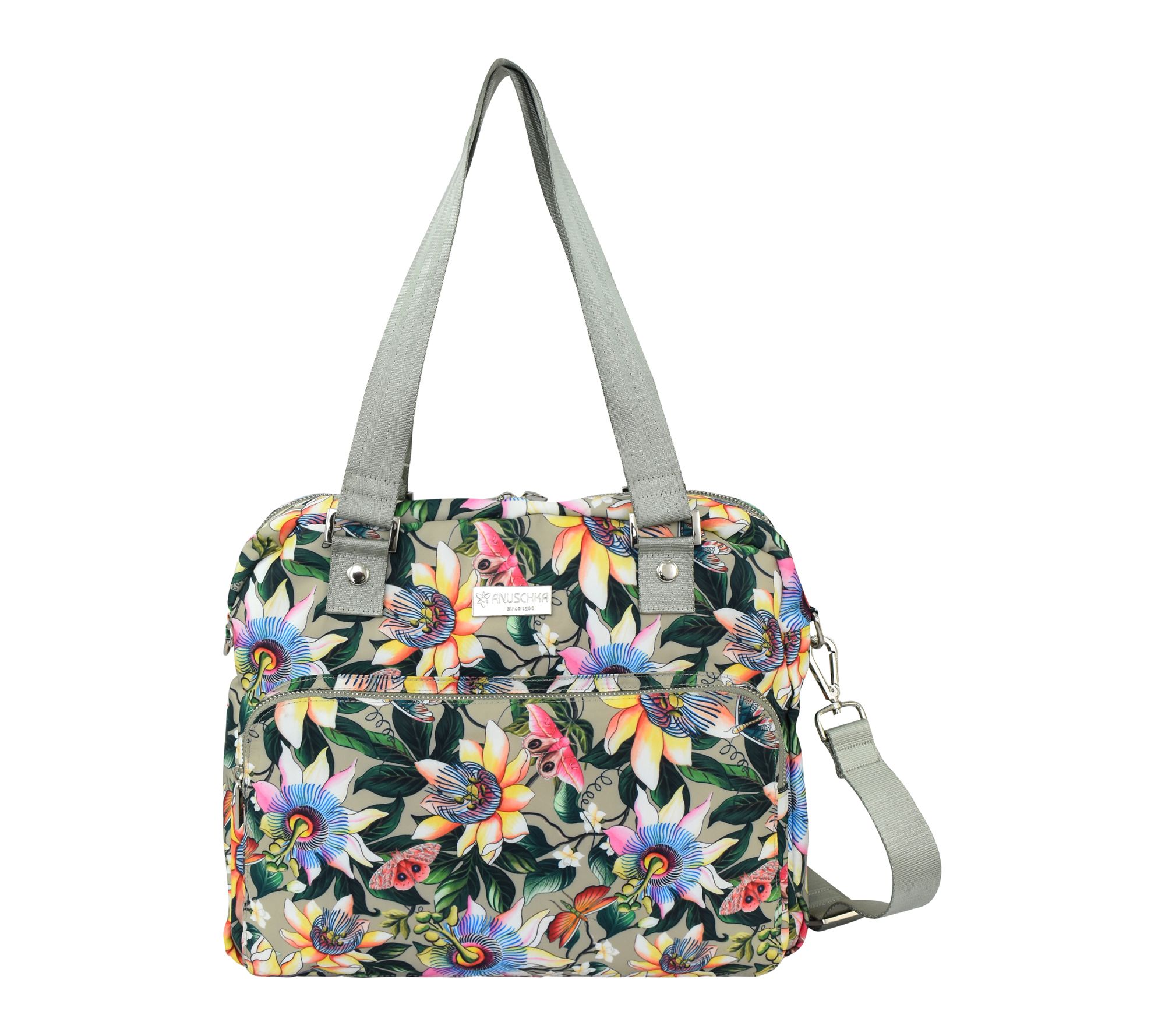 Anuschka Wanderlust Luxe Fabric Organizer Satchel