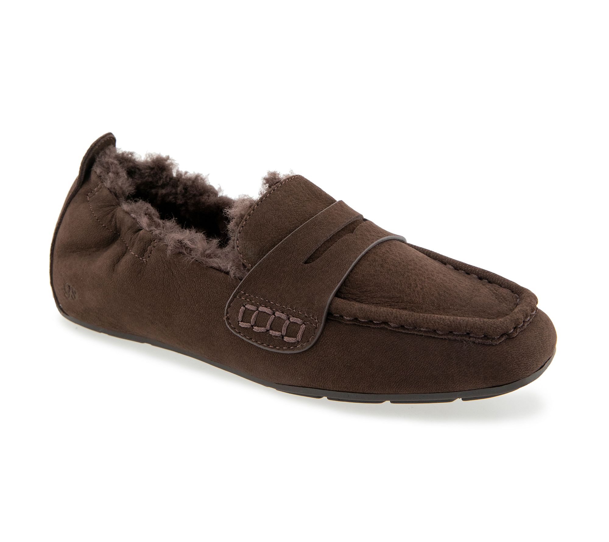 Gentle Souls by Kenneth Cole Leather Cozy Lined Loafers -Sophie