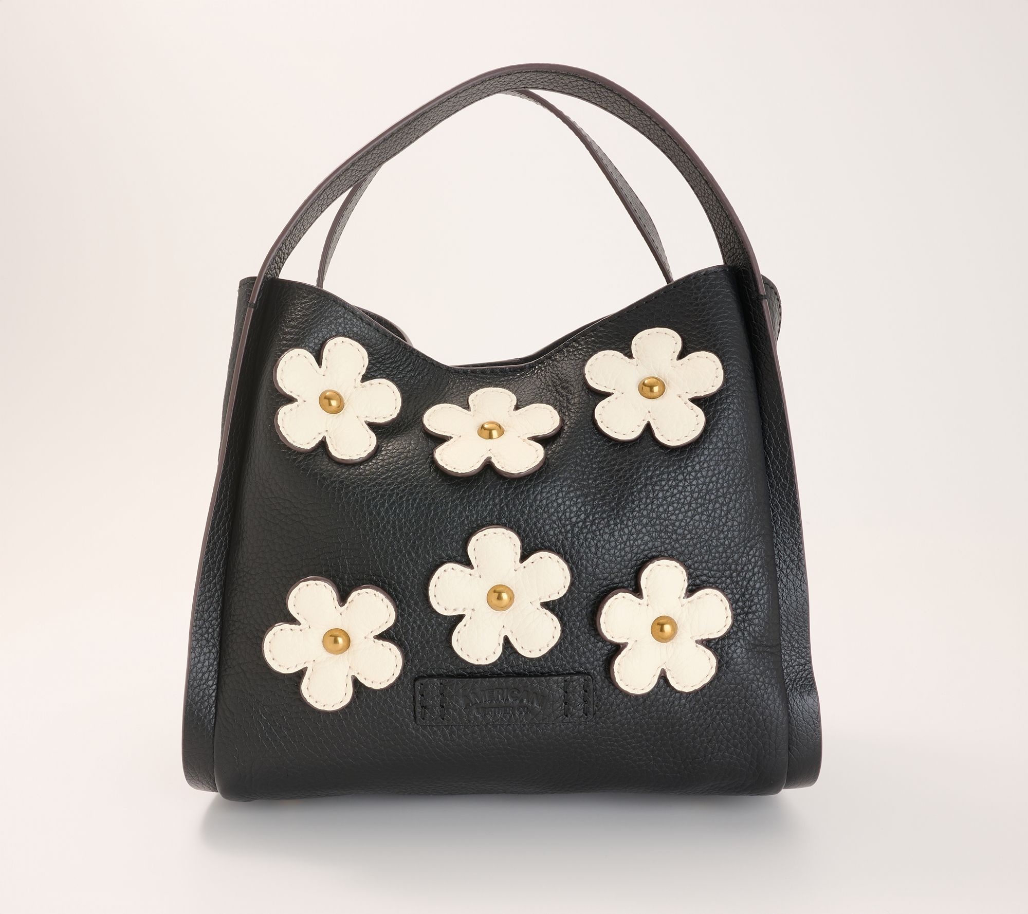 "As Is" American Leather Co. Auburn Petals Crossbody
