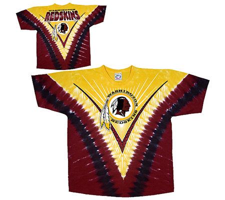 VINTAGE NFL LIQUID BLUE WASHINGTON REDSKINS TEE SHIRT SIZE XL