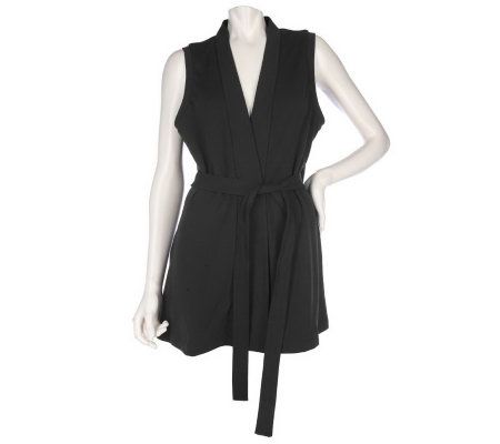 As Is Styled by Joe ZeeOpen Front Boyfriend Woven Vest
