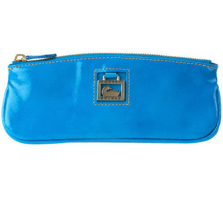 Dooney & Bourke Patent Leather Slim Cosmetic Case - Page 1 — QVC.com