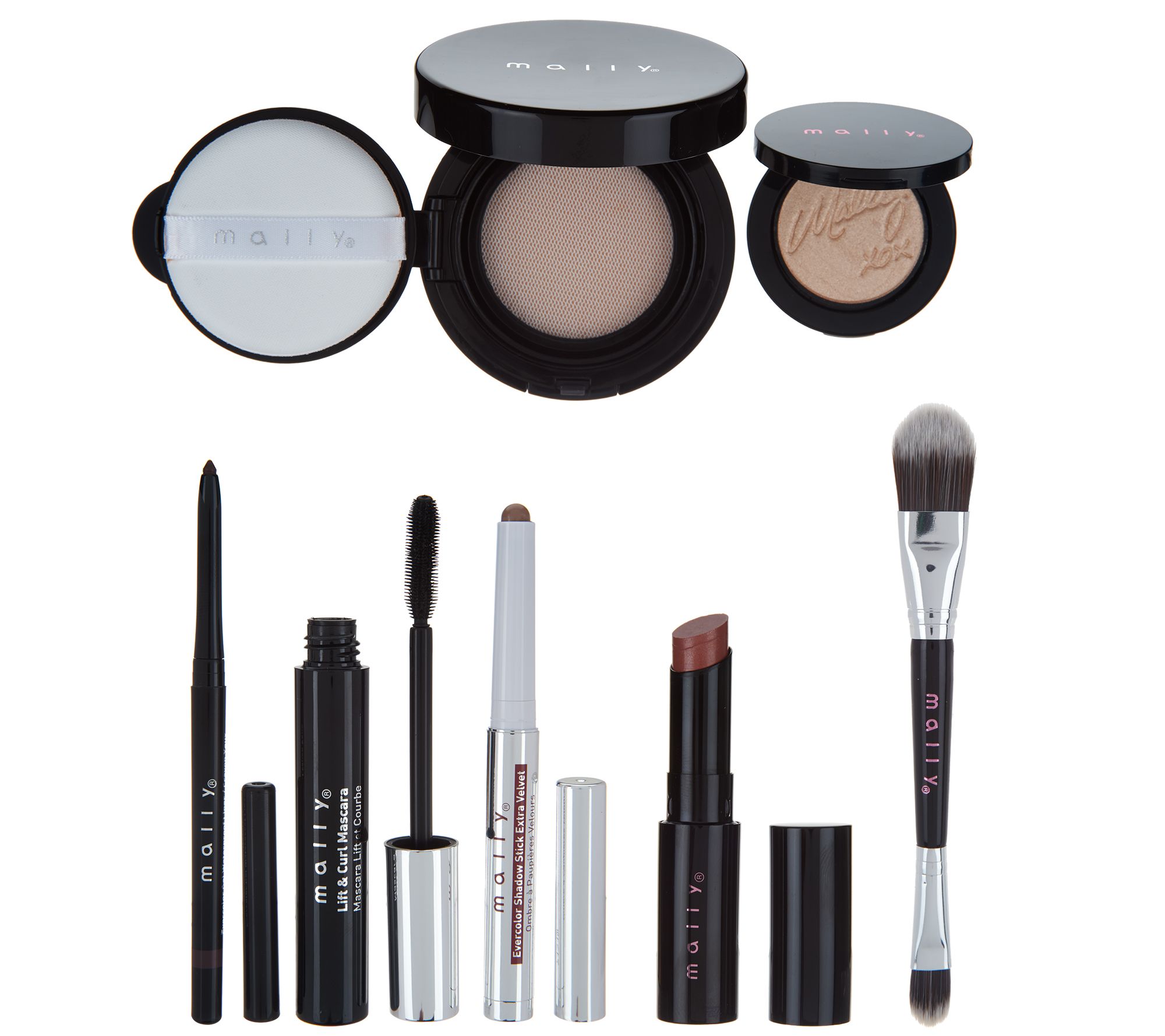 (QVC) Beauty iQ Mally Inspired Beauty 7 Piece Color Collection