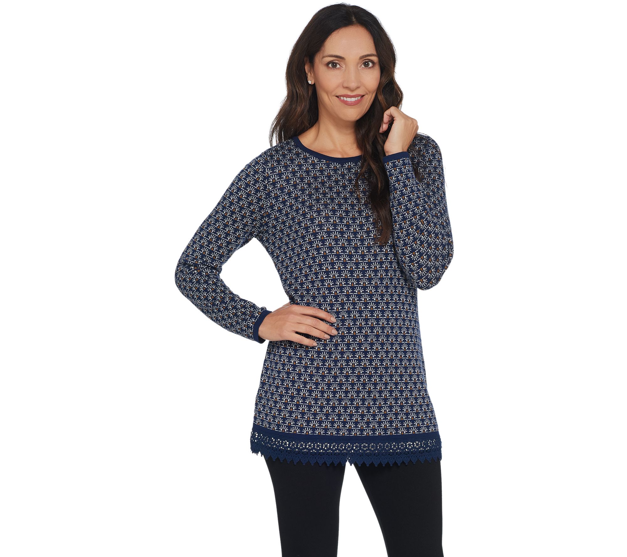 qvc tunic sweaters