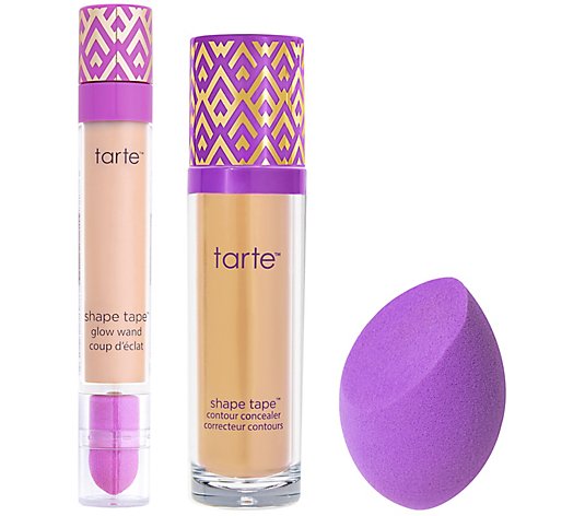 tarte Super-size Shape Tape Light & Lifted 3-pc Collection