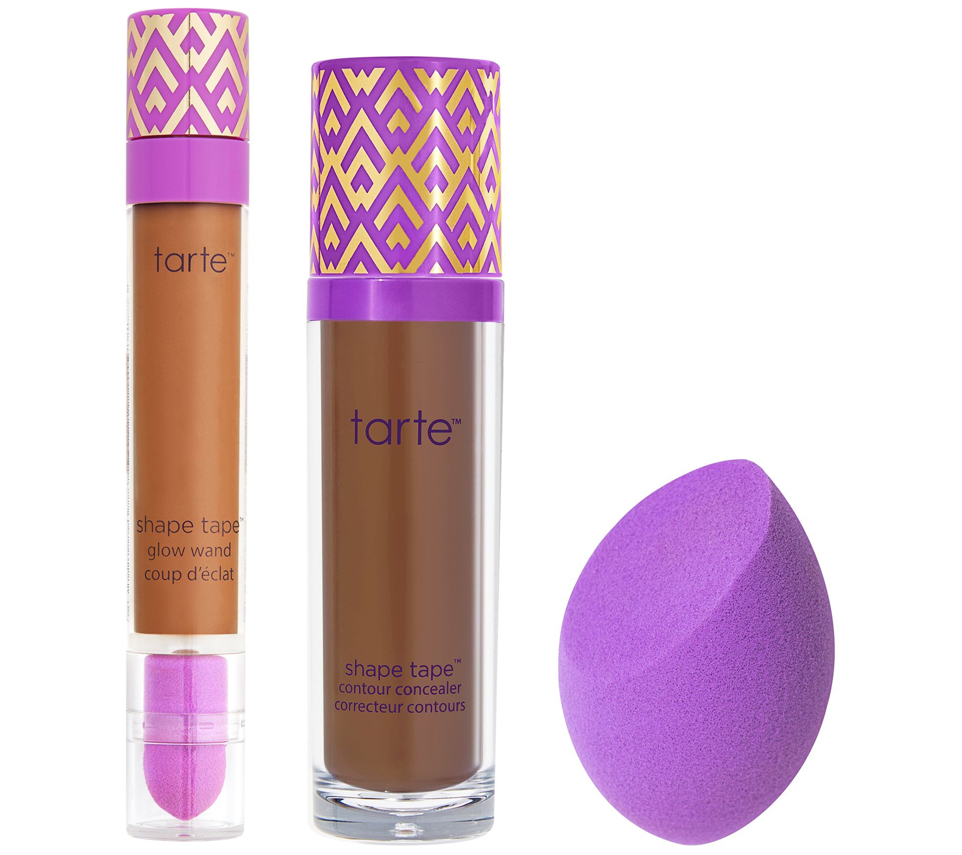 tarte Super-size Shape Tape Light & Lifted 3-pc Collection 