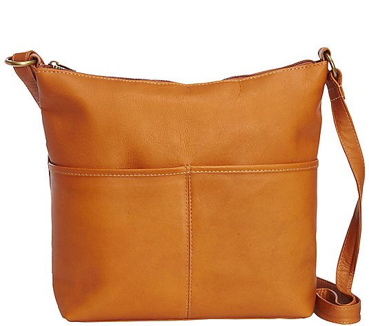 Le Donne Leather Zip-Top Tote - Carefree