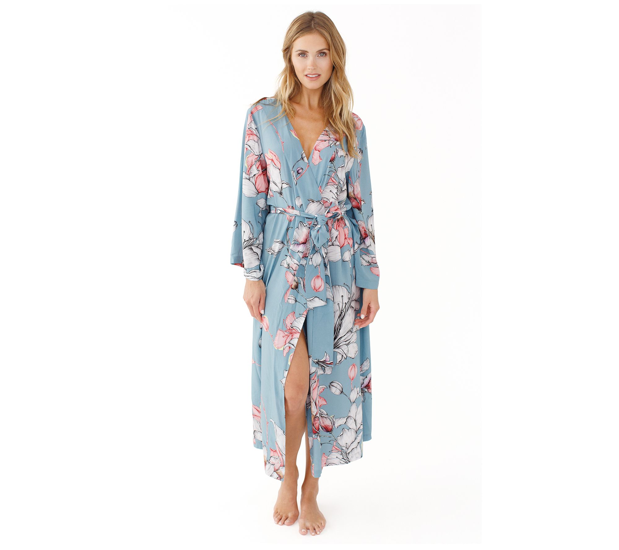 floral summer robe