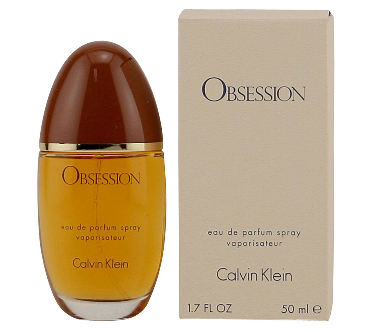 1.7-fl oz Eau Obsession Klein Ladies De Calvin Parfum,