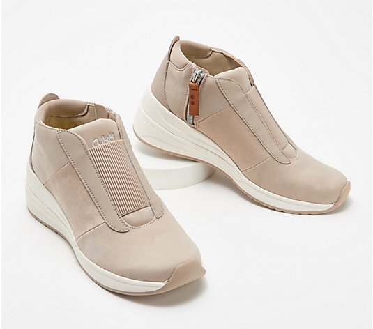 Ryka Knit Camo Slip-On Sneaker Boots - Gwyn