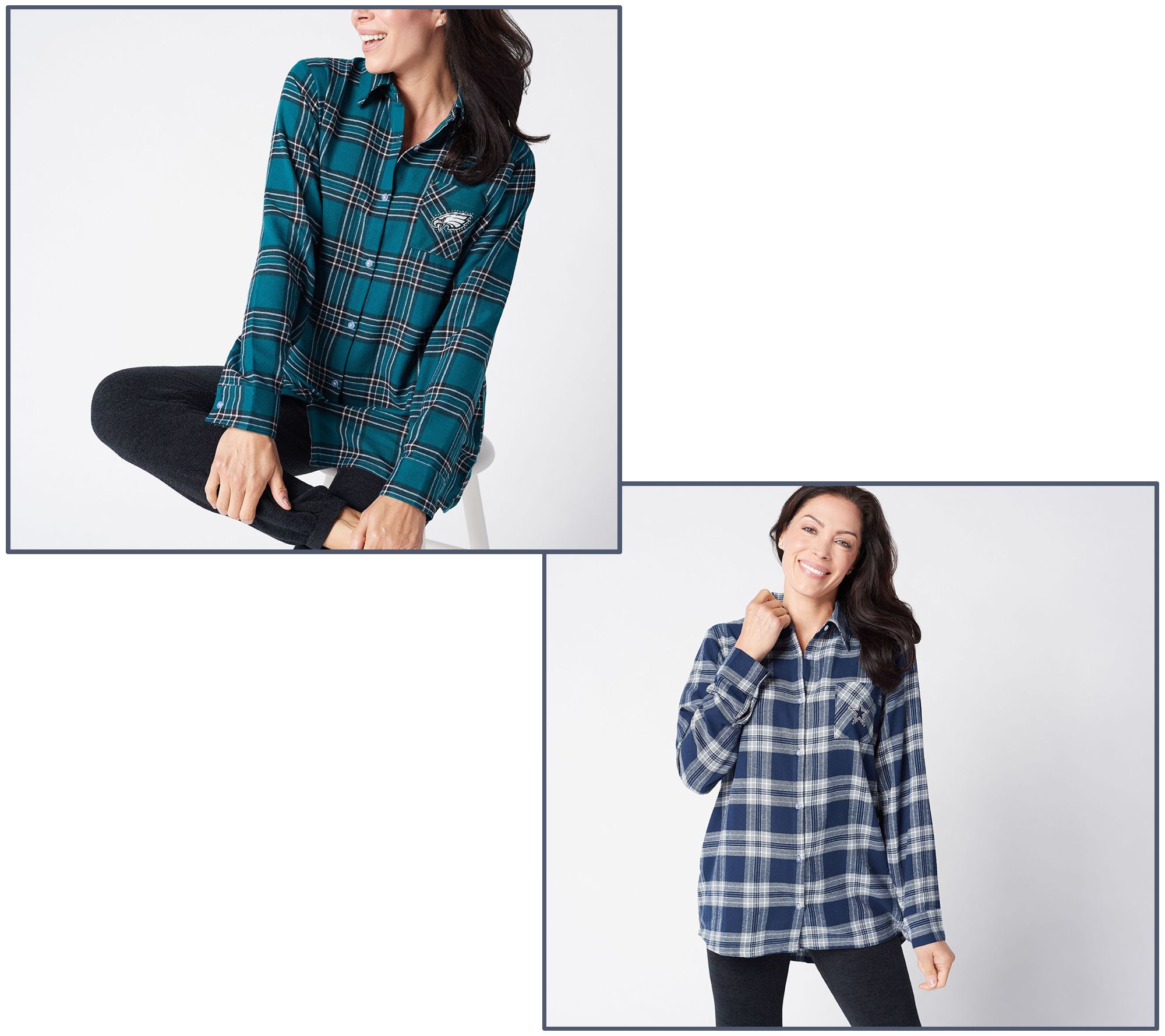 Women's Flannel Boyfriend Fit Long Sleeve Shirt