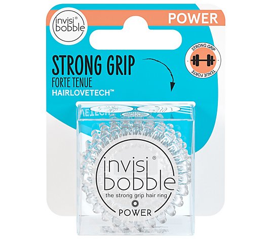Invisibobble Power Crystal Clear Hair Spirals