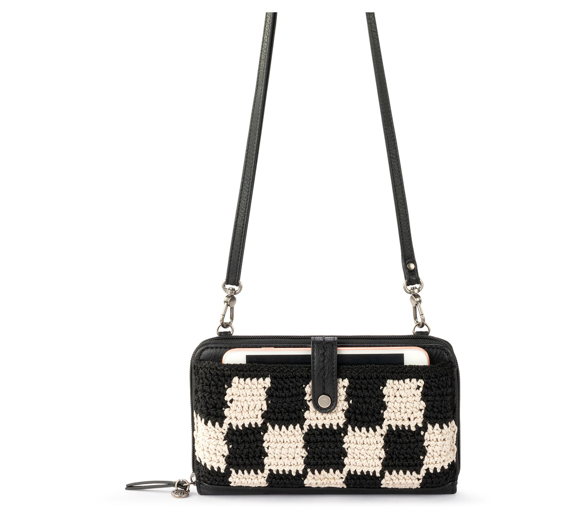 The Sak Iris Crochet Large Smartphone Crossbody