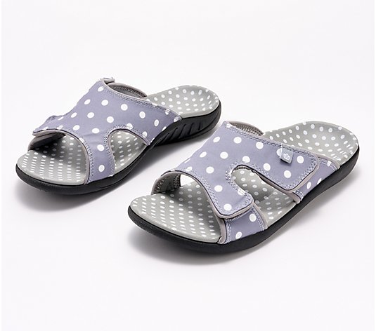 Spenco Orthotic Slide Sandals - Kholo Dot