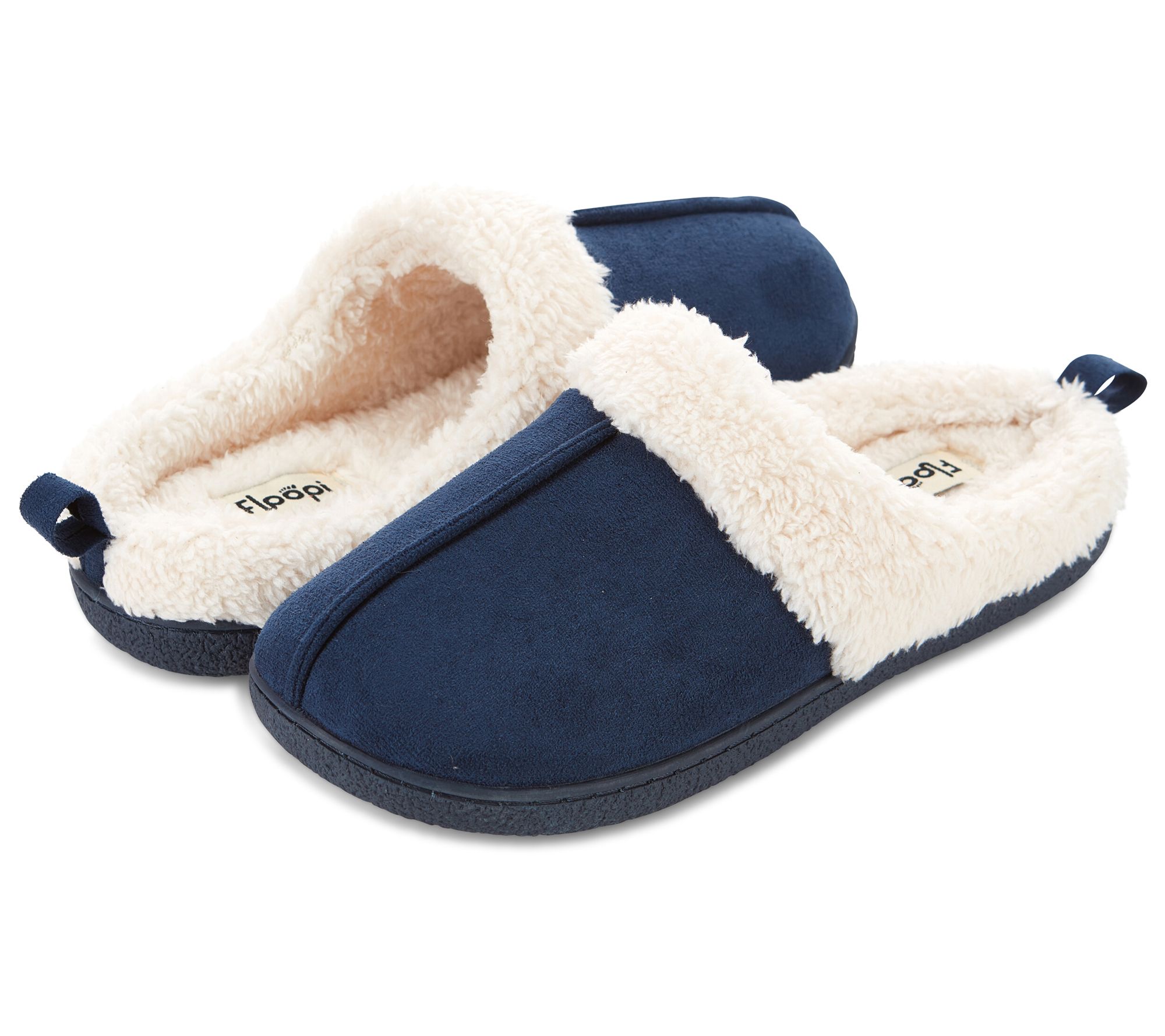 Floopi Women's Faux Suede Clog Slippers