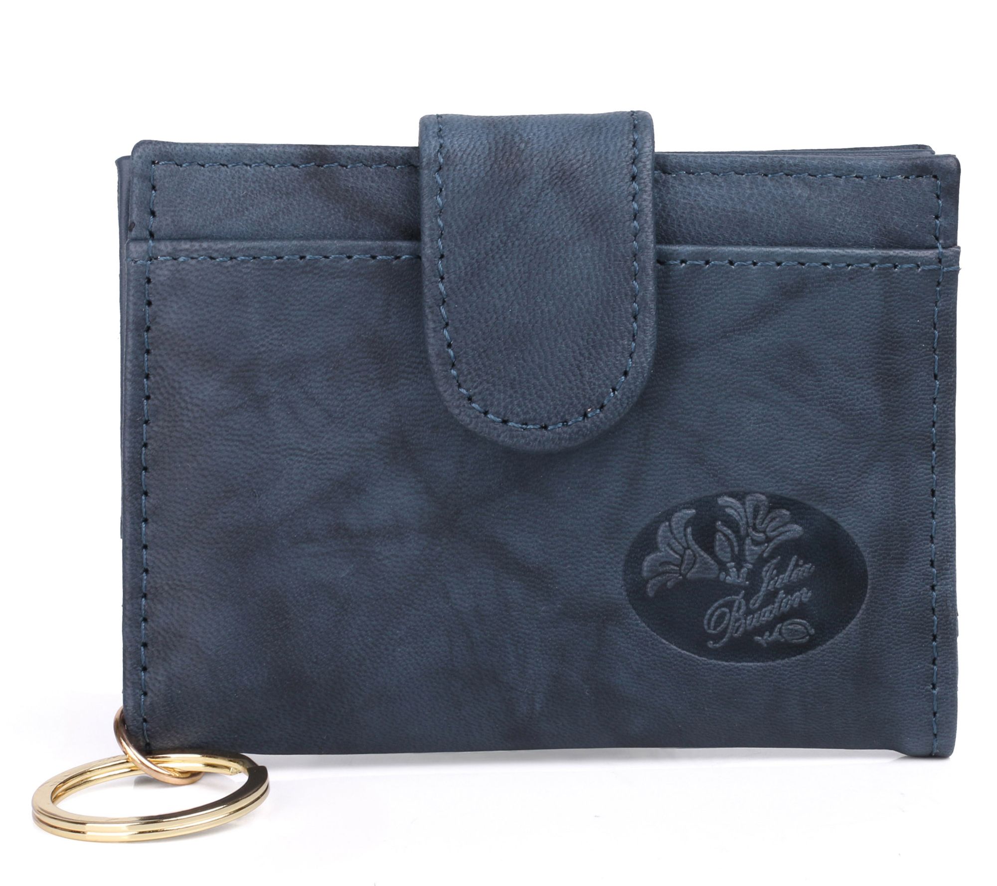 Julia Buxton Heiress Pik-Me-Up Tab Card Case Wallet