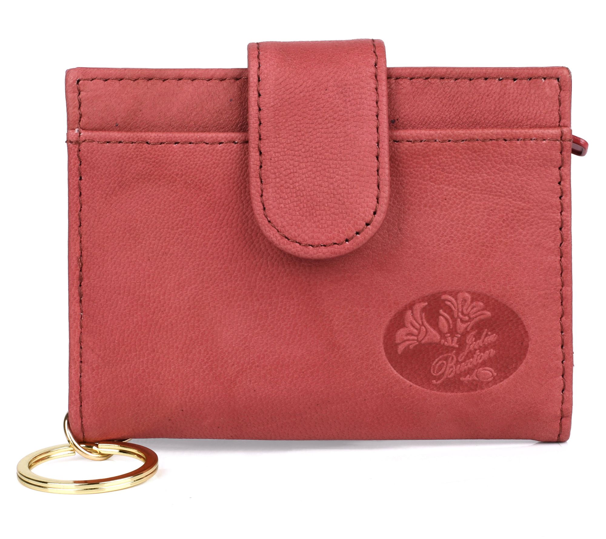 Julia Buxton Heiress Pik-Me-Up Tab Card Case Wallet