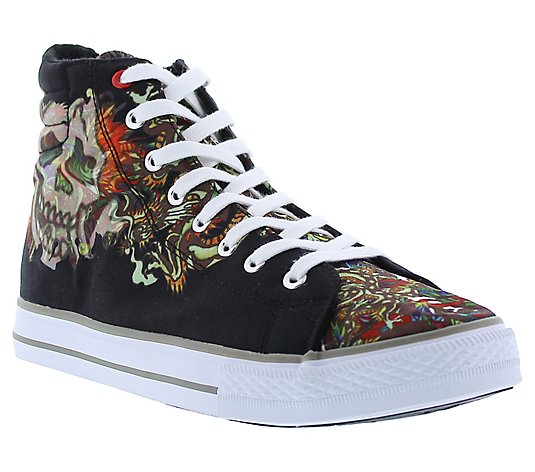 Ed Hardy Men's High-top Sneakers - Still Life