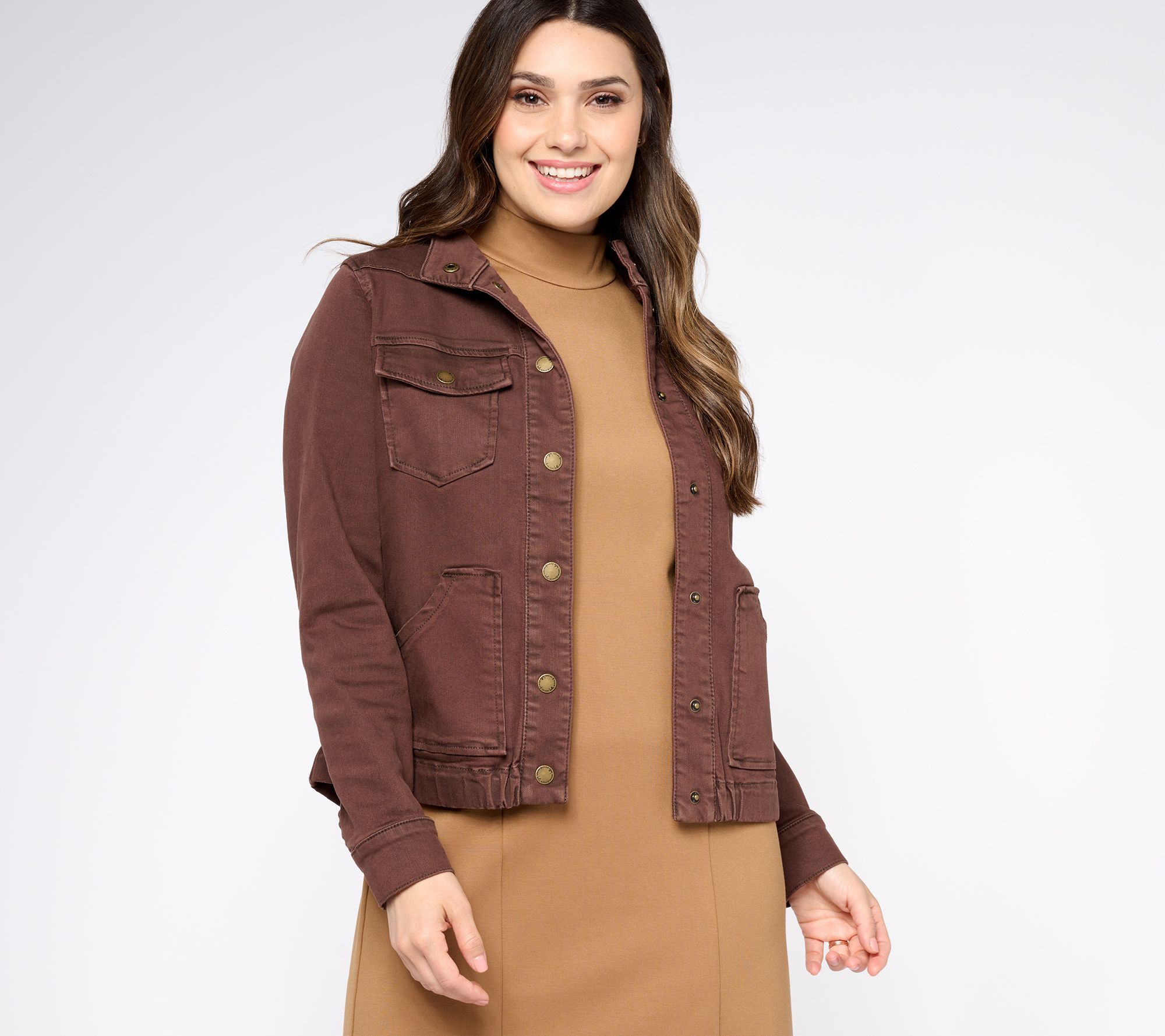 Belle Boho by Kim Gravel Vintage-Style Utility Jacket