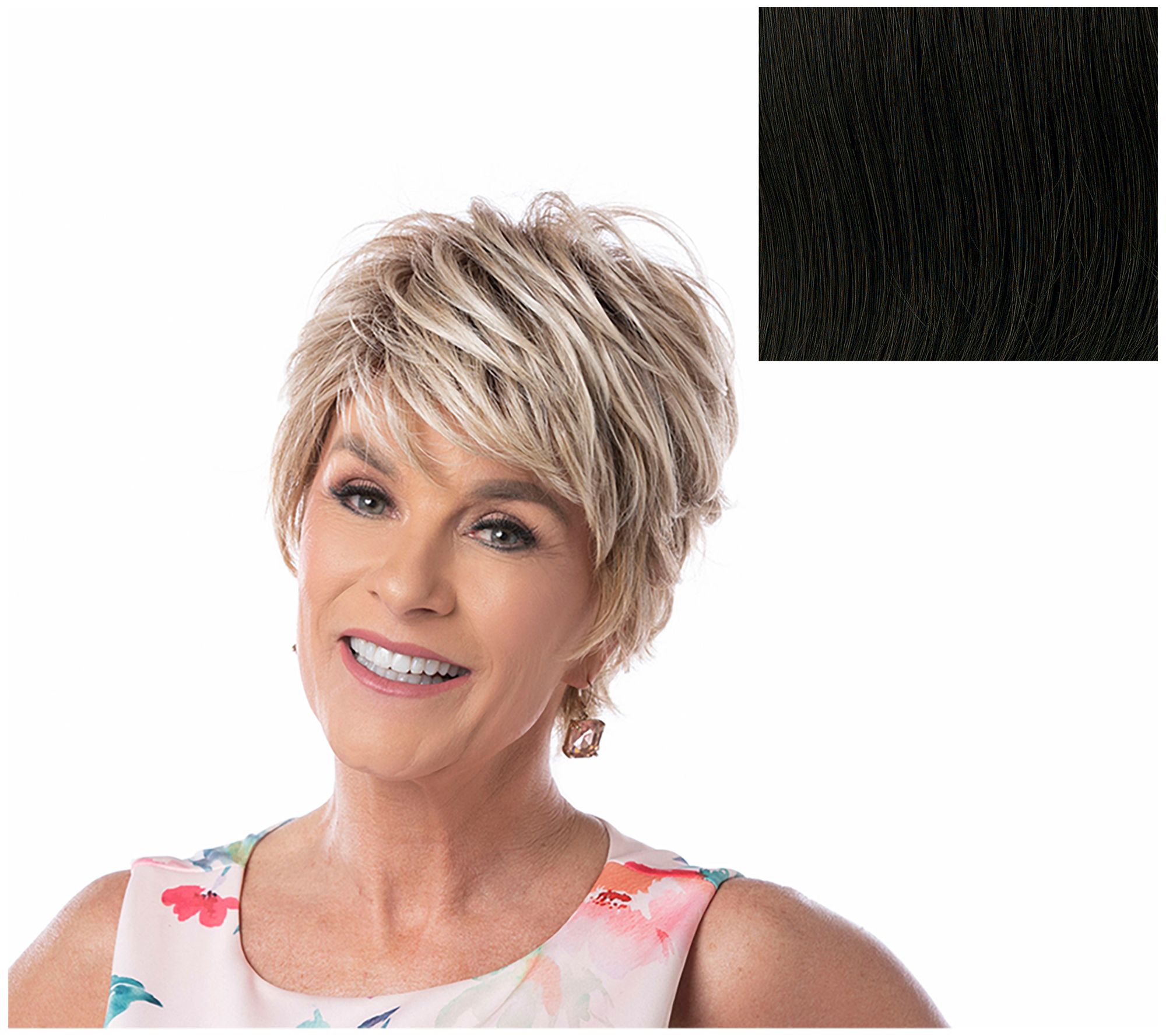Toni Brattin Anytime Layered Wig with Styleable Fibers - A616846