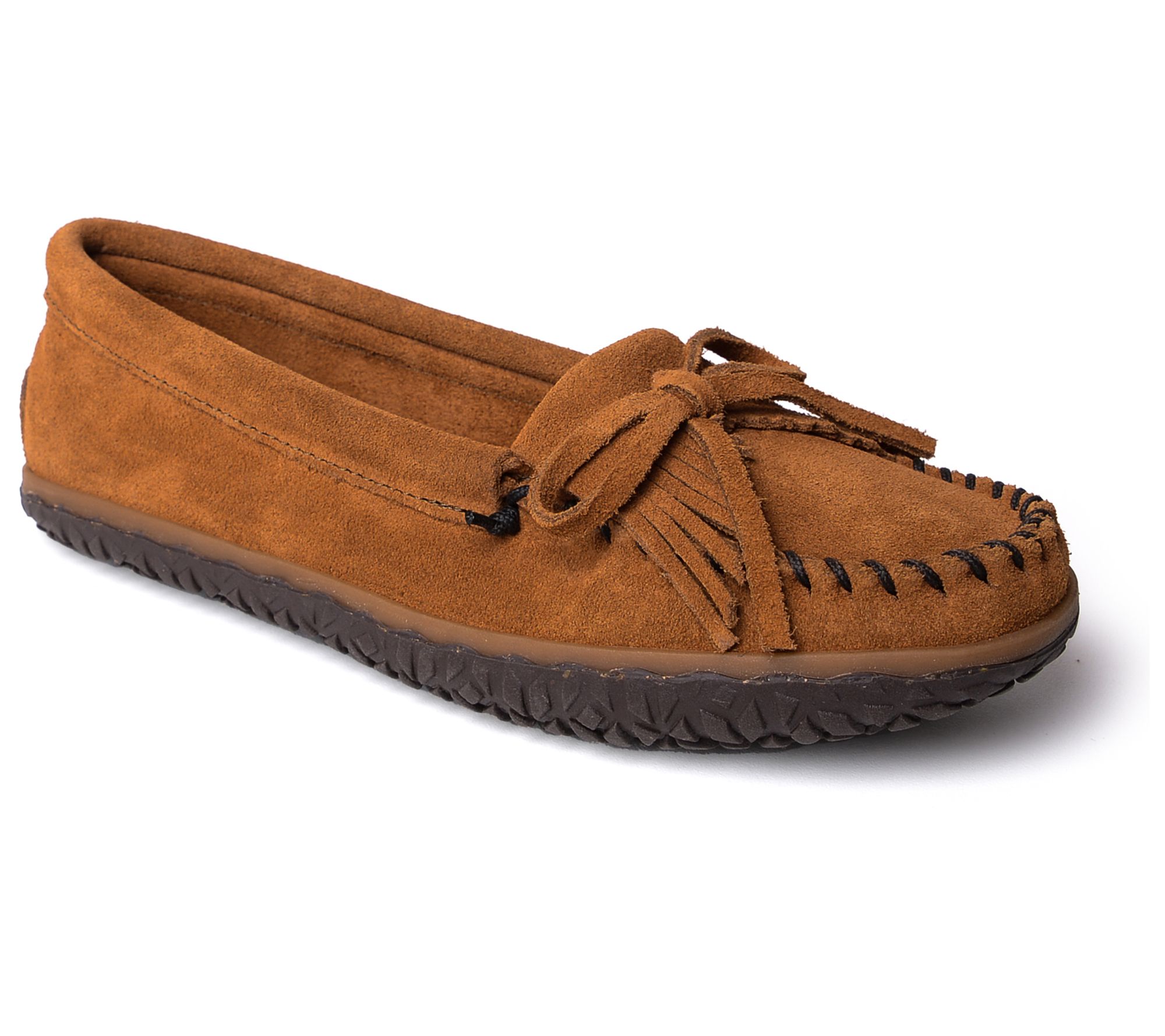 Minnetonka Women's Moccasins- Kilty Tread