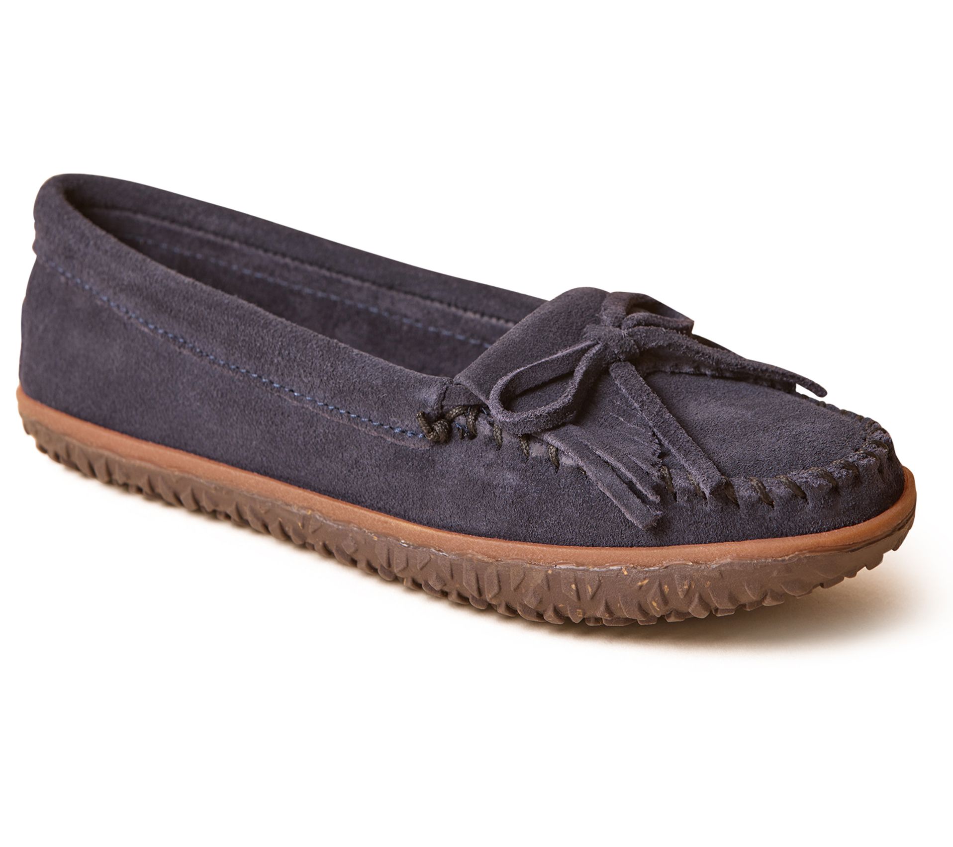 Minnetonka Women's Moccasins- Kilty Tread