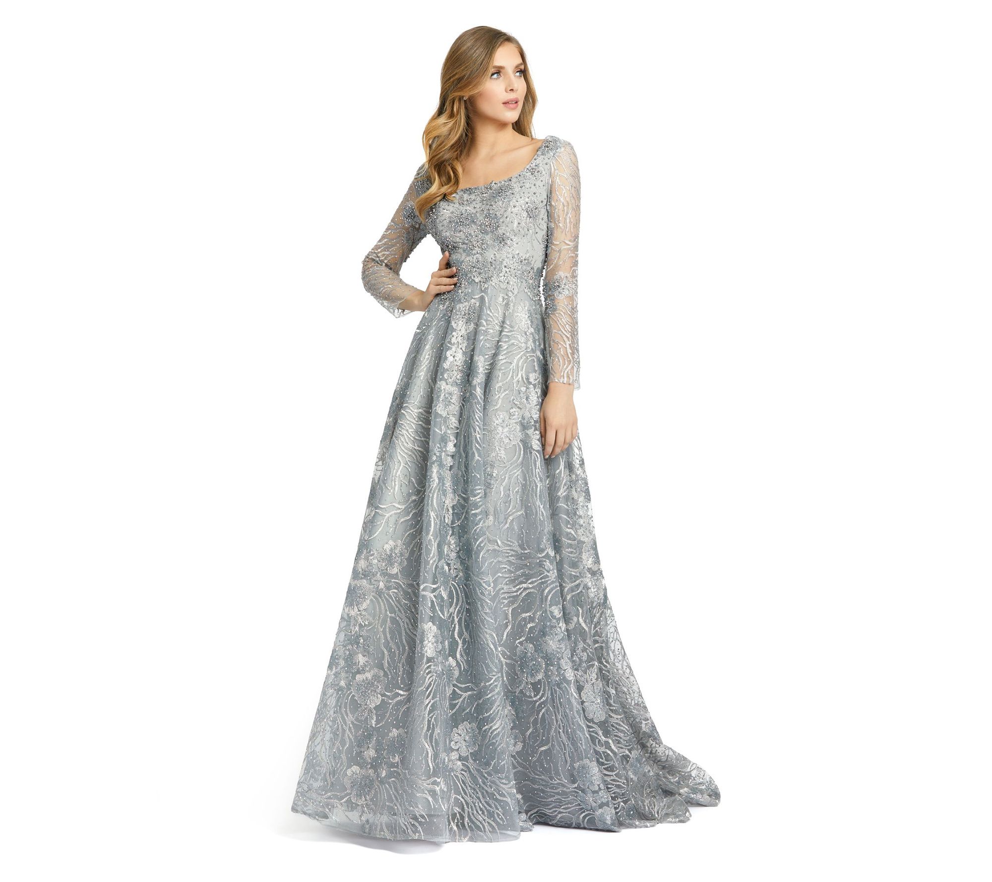 QVC Long Mother of the Bride Dresses